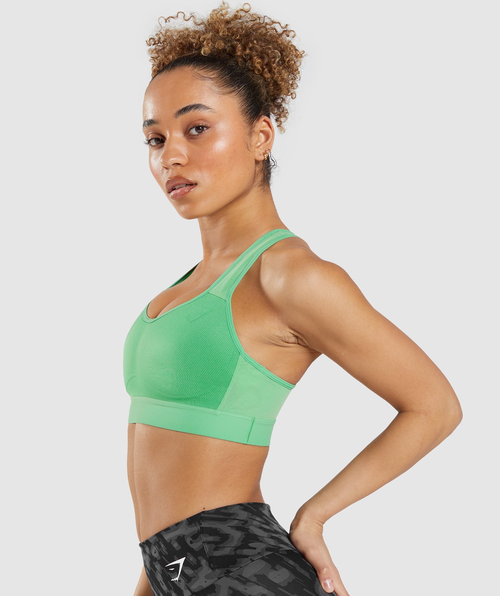 Gymshark Lightweight High Support Sports Bra - Black