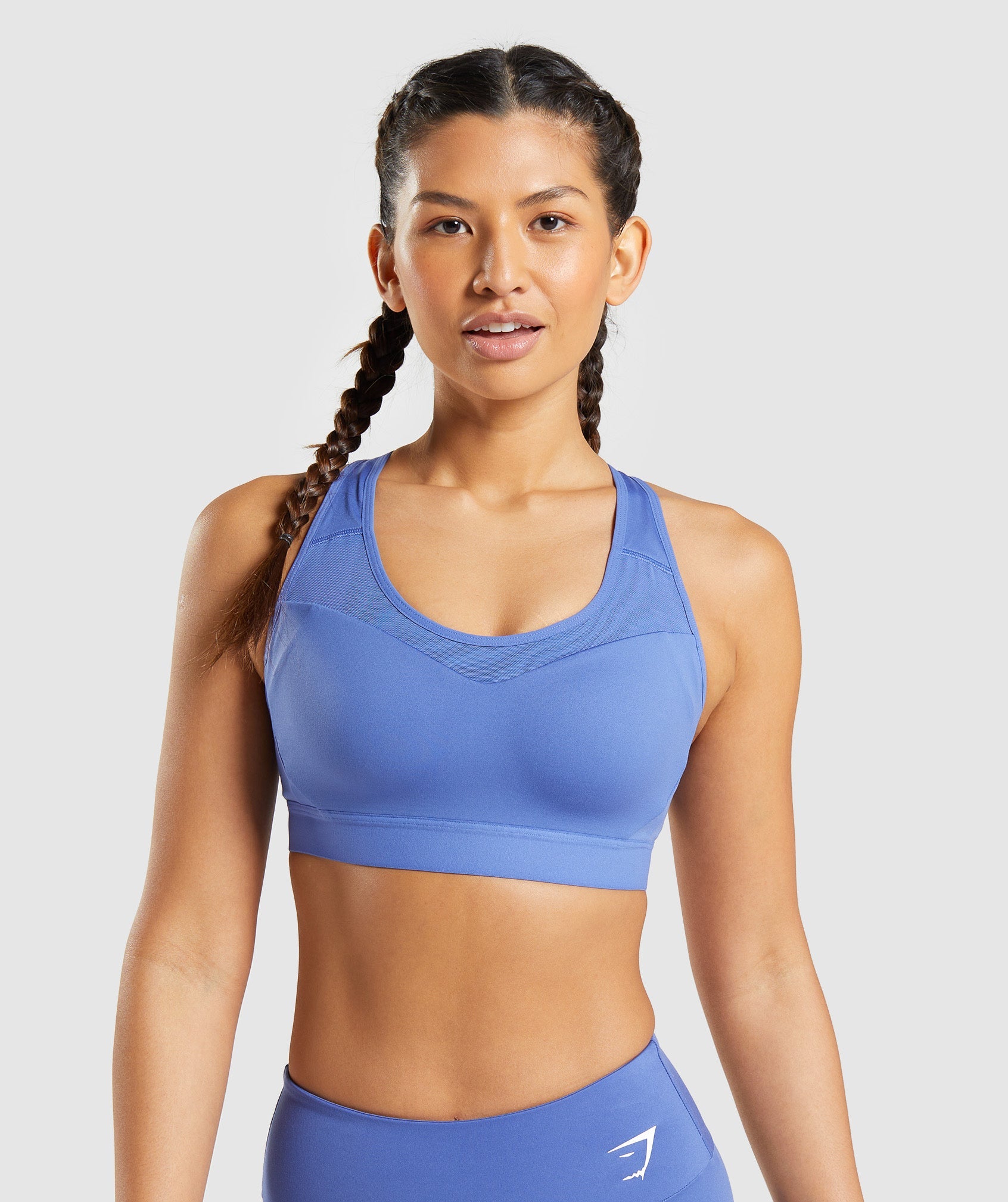 Columbia Women's Sports Bra Blue/ Torques New Improved High Impact Support  Élevé