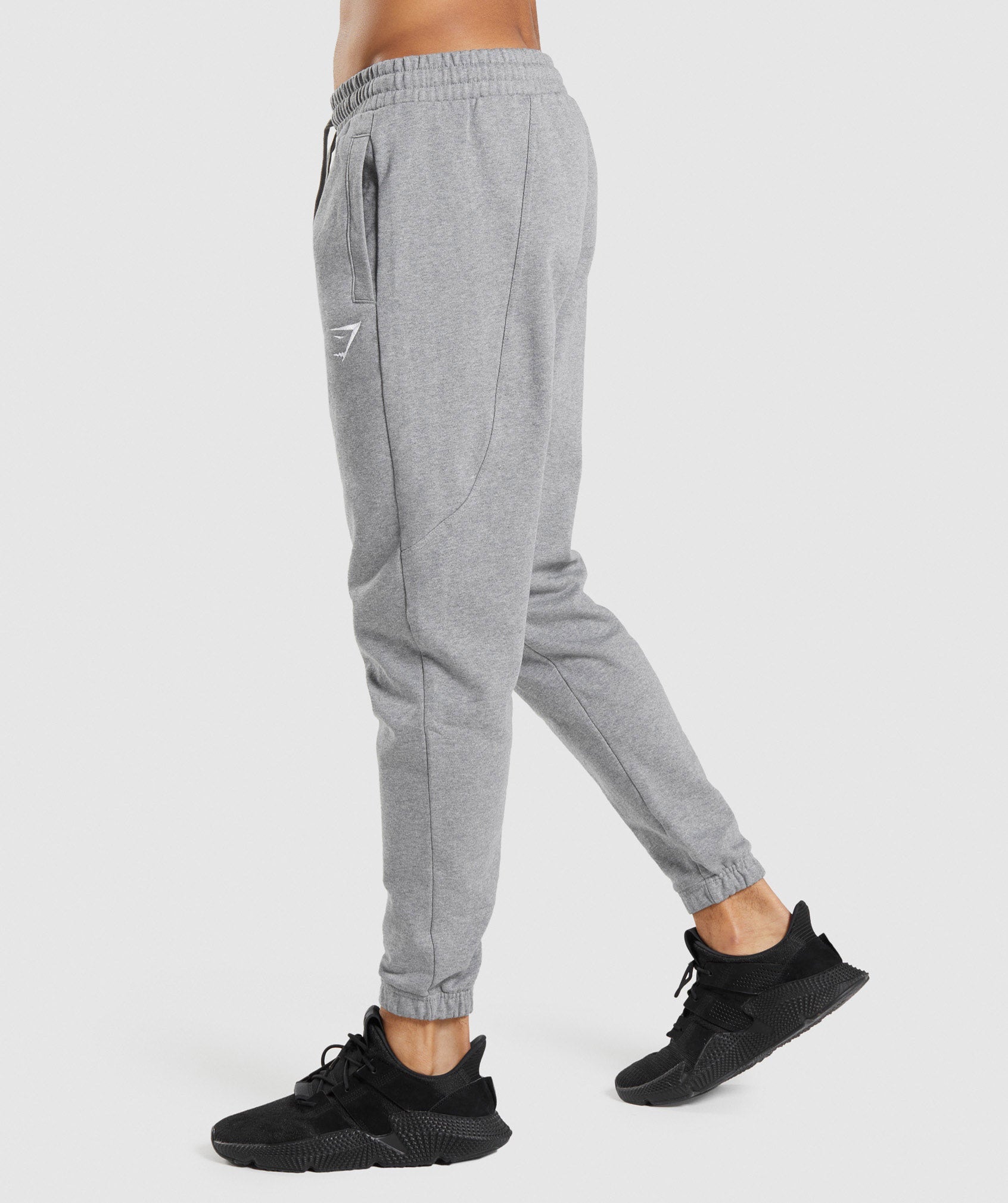 Essential Jogger  in Charcoal Marl - view 3
