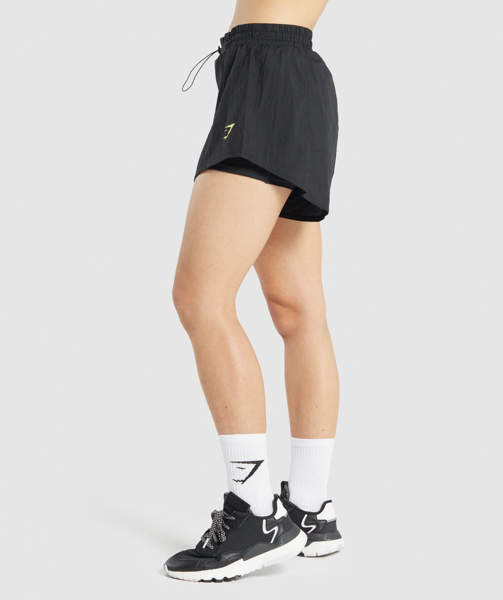 Pulse 2 in 1 Shorts in Black - view 4