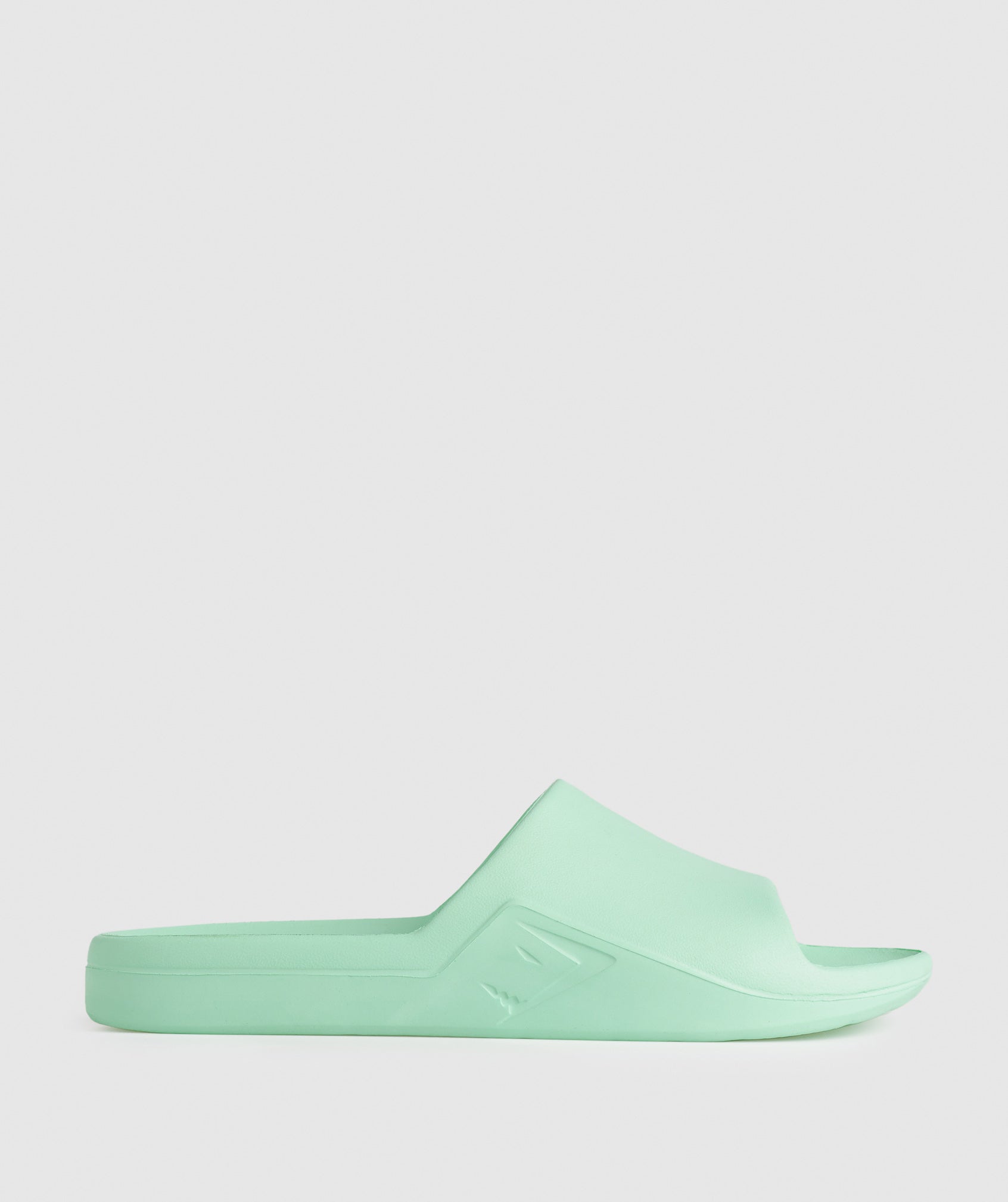 Rest Day Slides in Pastel Green