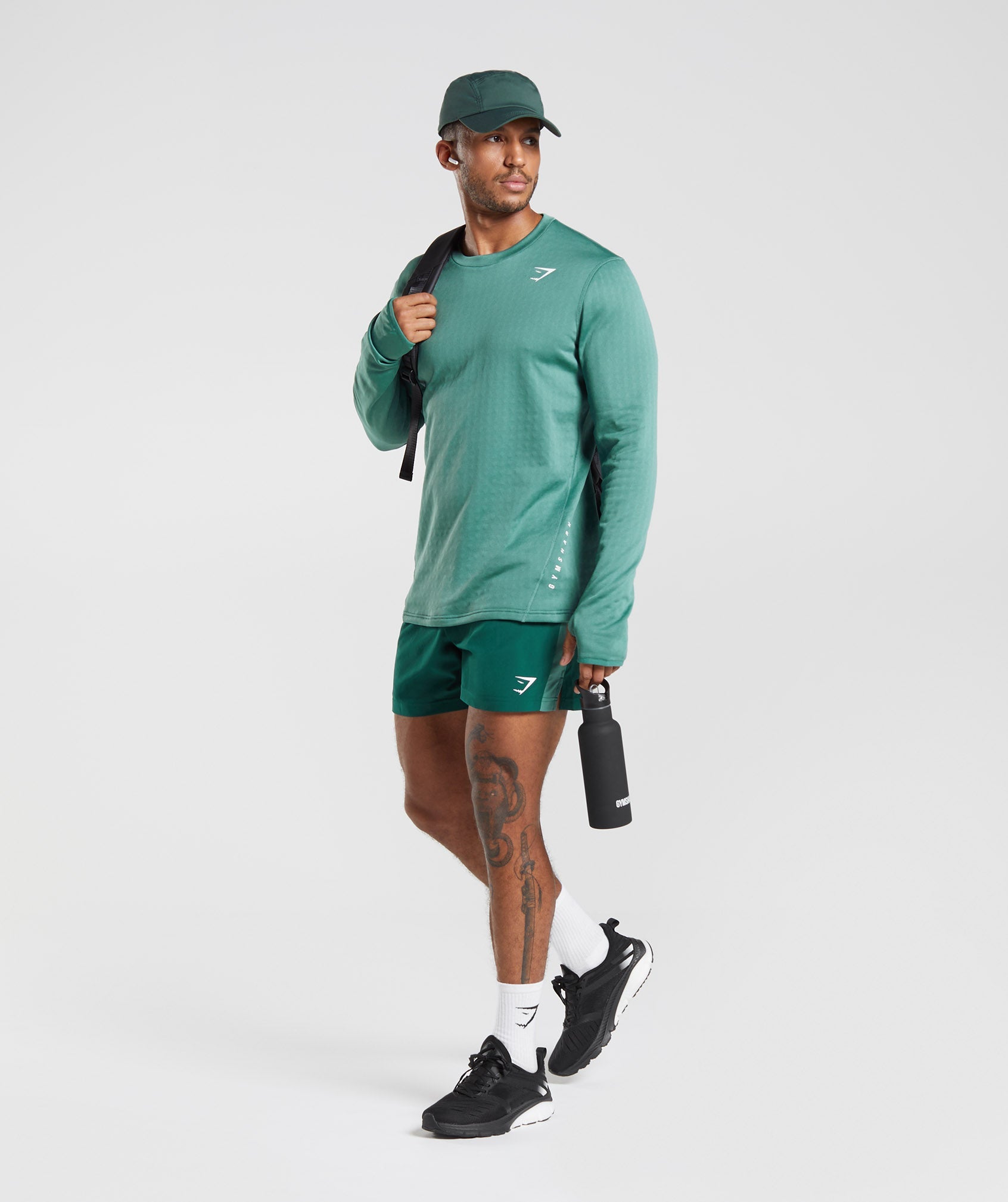 Sport Crew Sweatshirt in Hoya Green - view 4