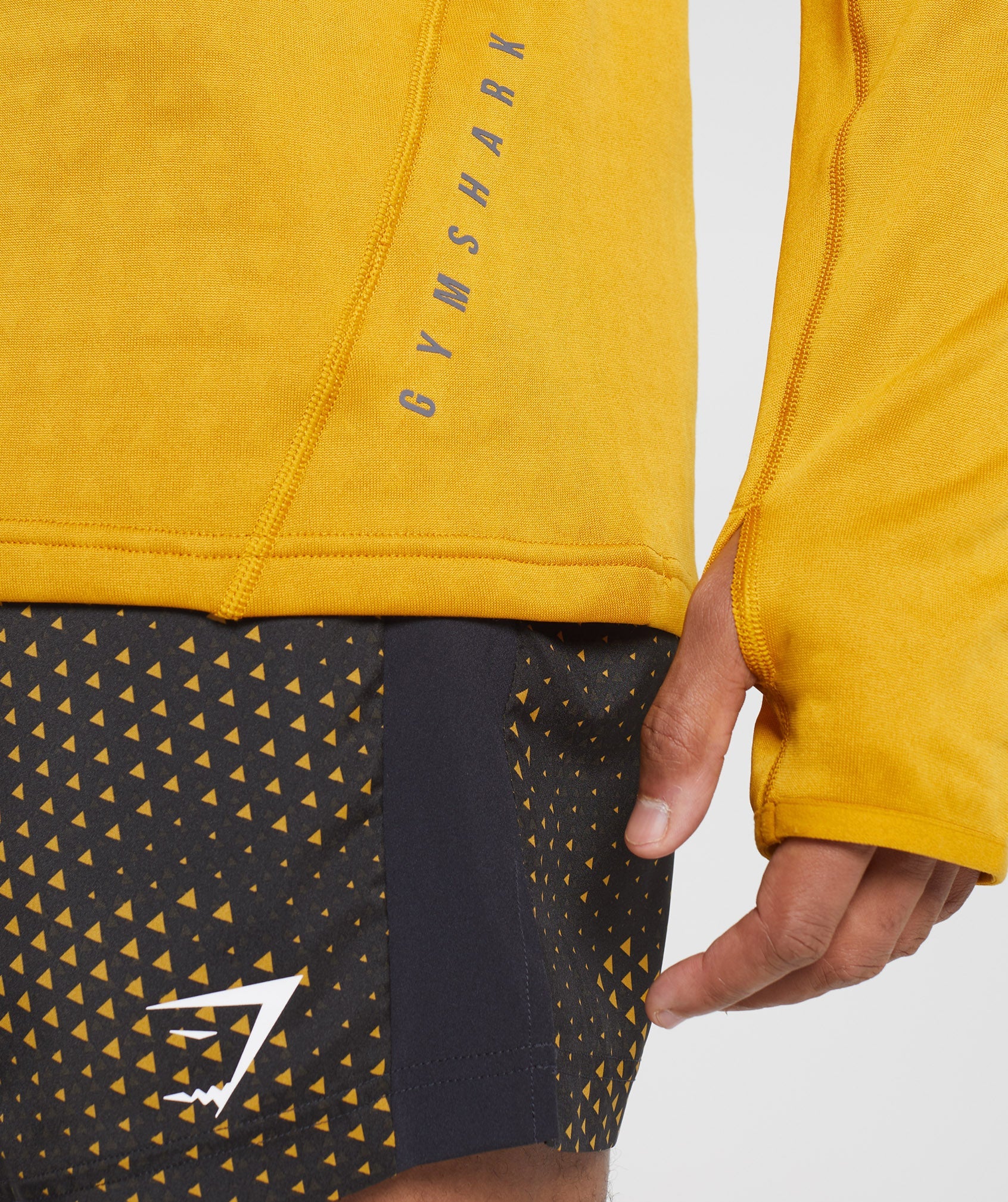 Sport Crew Sweatshirt in Turmeric Yellow - view 6