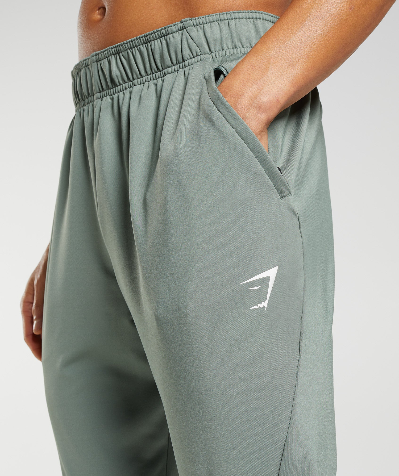 Sport Joggers in Willow Green