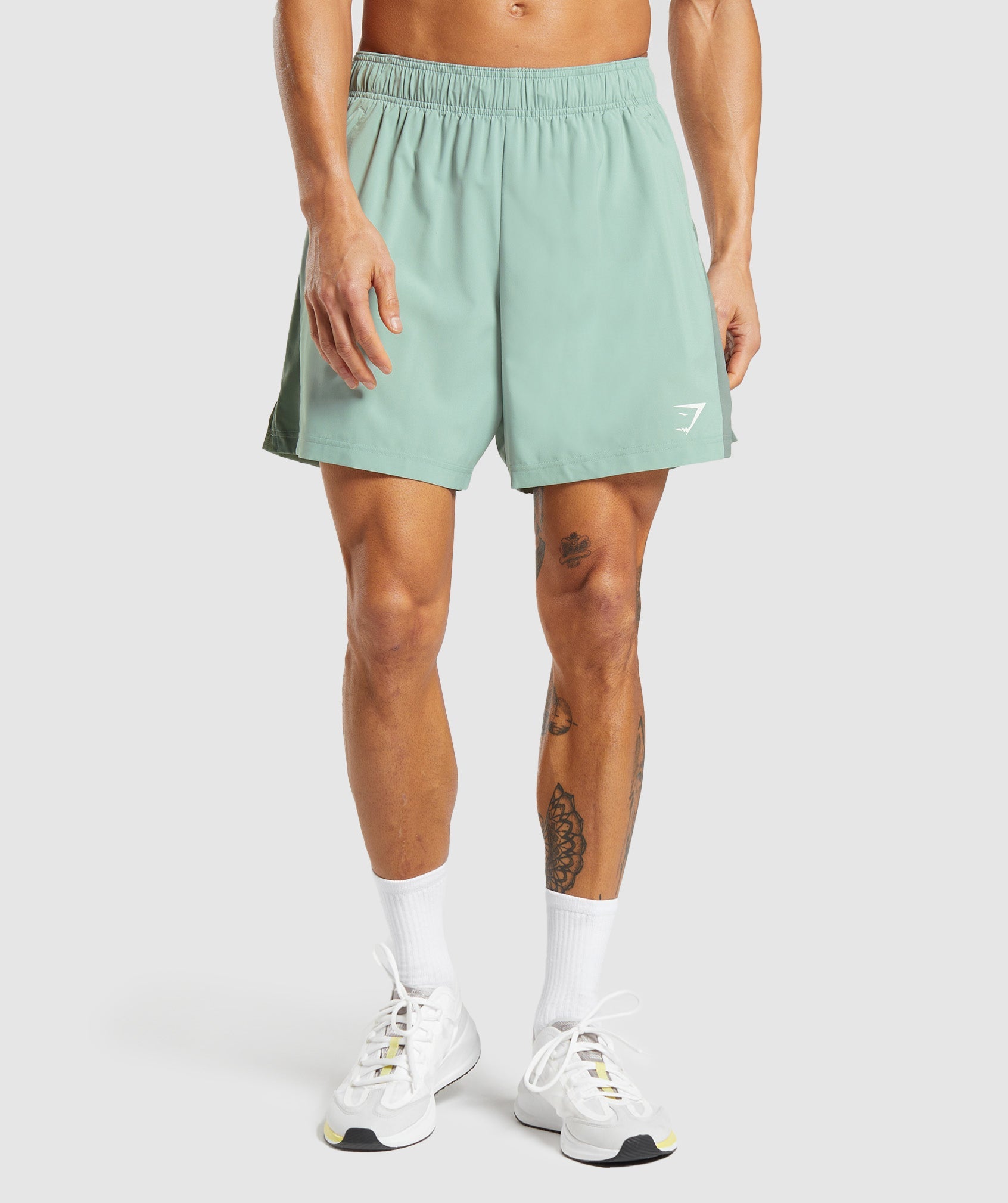 Sport  7" Short in Desert Sage Green/Willow Green