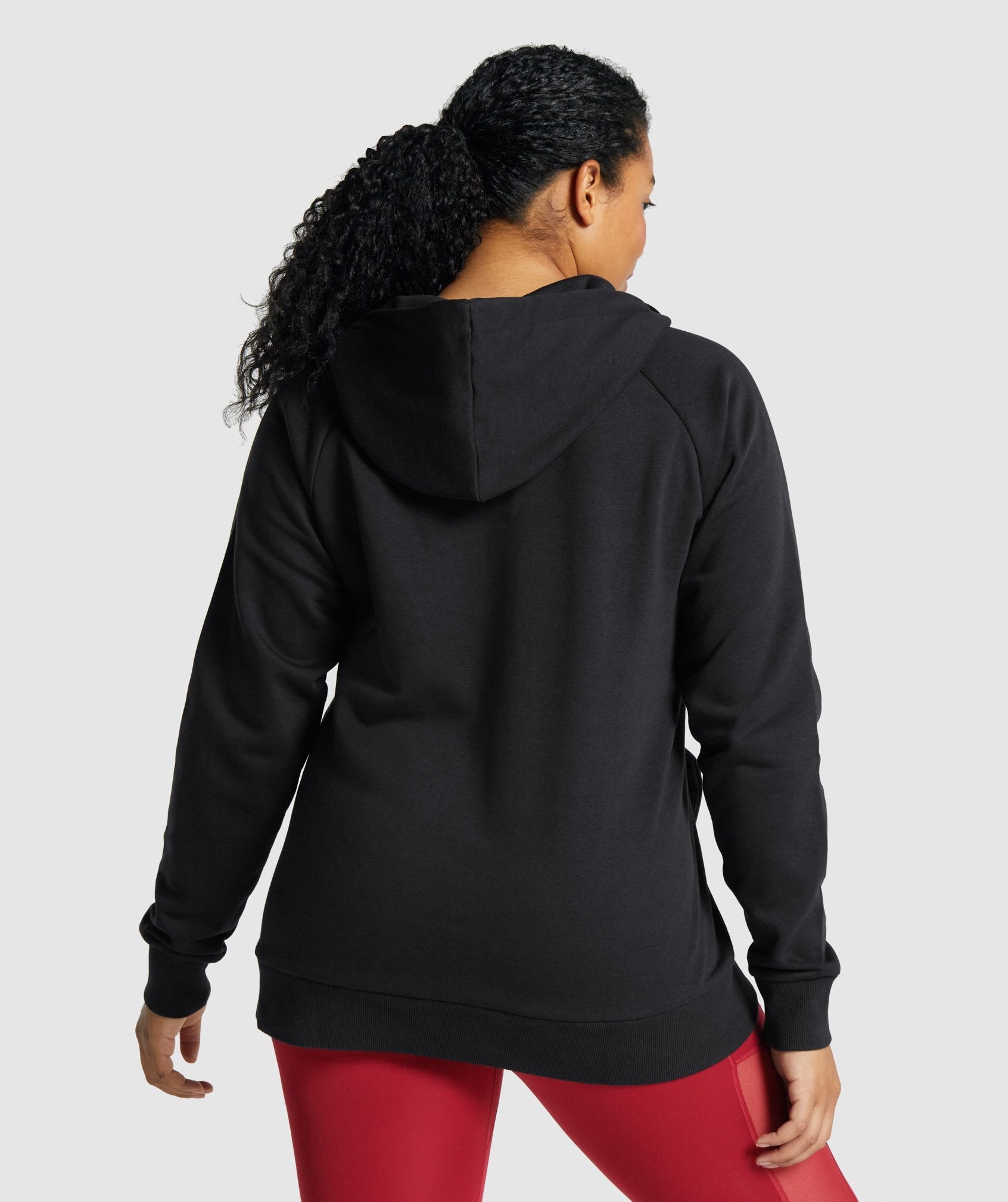 Gymshark Training Fleece Zip Hoodie - Black