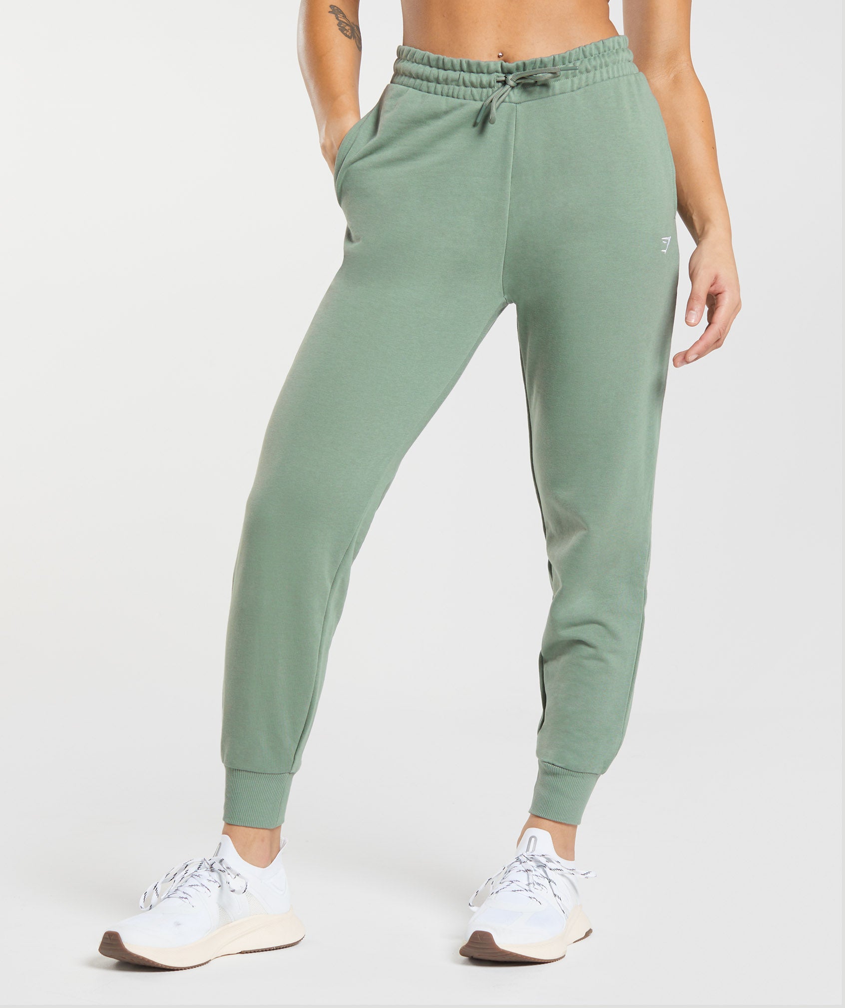 Training Joggers in Willow Green