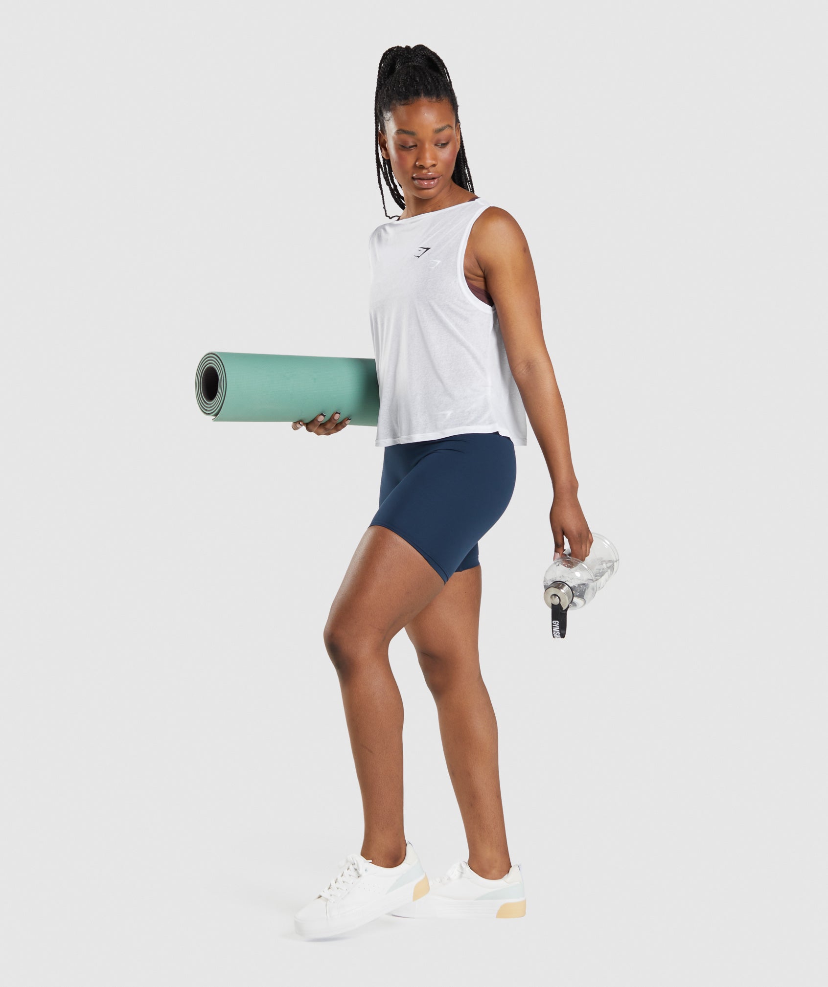 Training Oversized Tank in White - view 4
