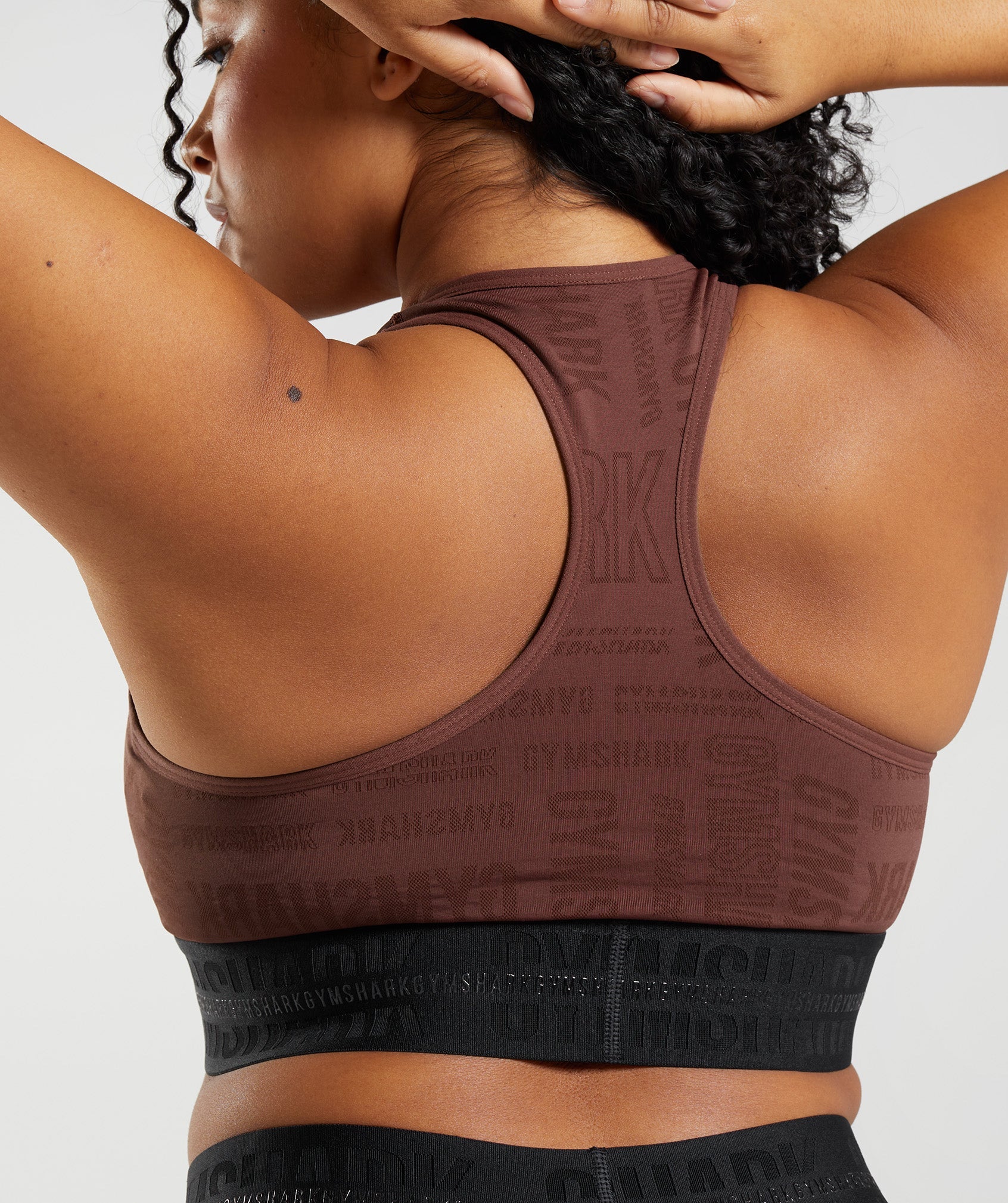Vision Sports Bra in Cherry Brown - view 6