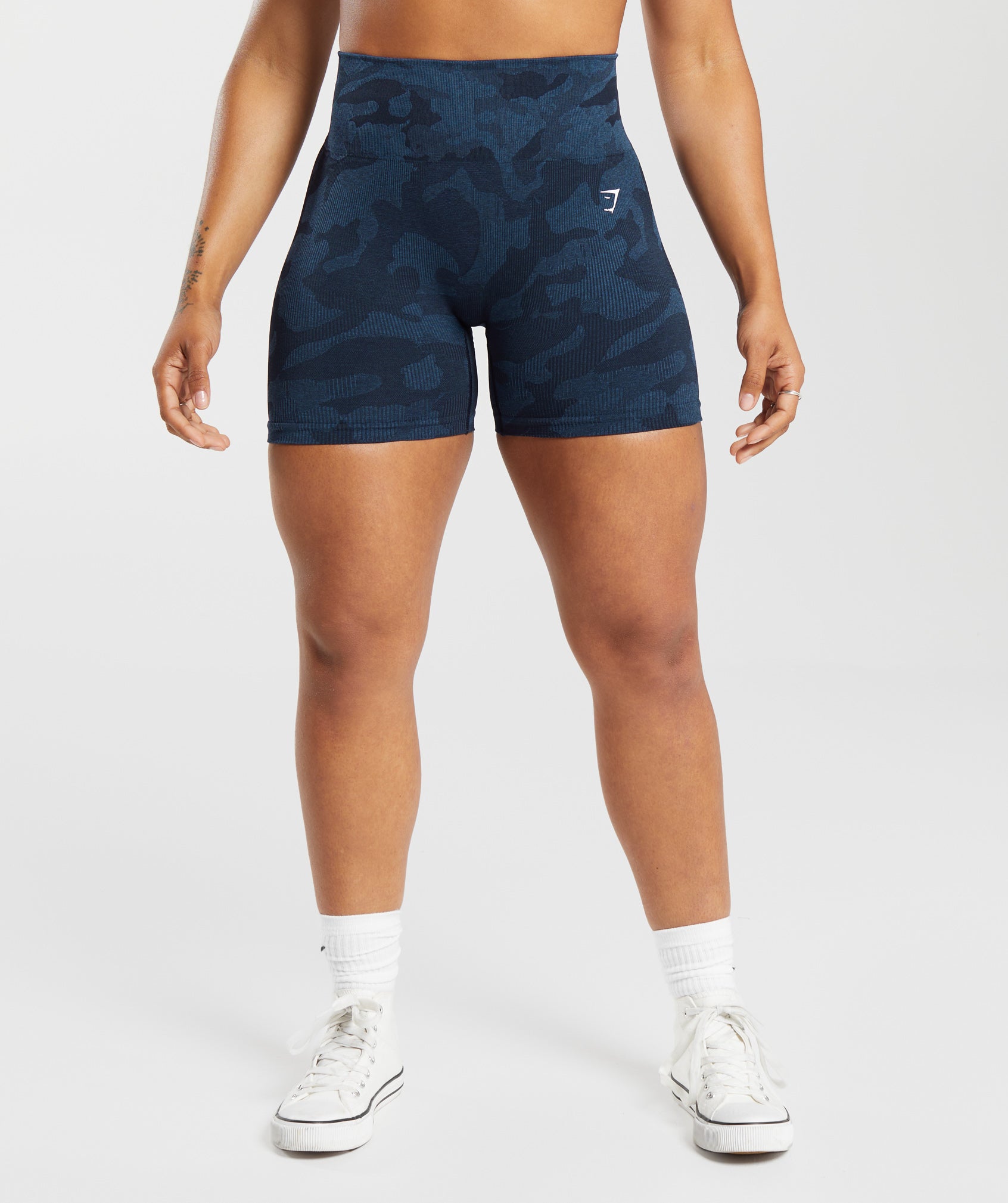 Adapt Camo Seamless Ribbed Shorts