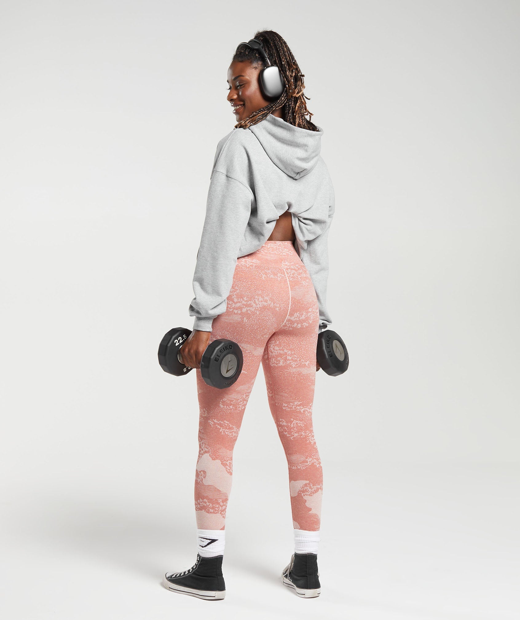 Adapt Camo Seamless Leggings in Misty Pink/Hazy Pink