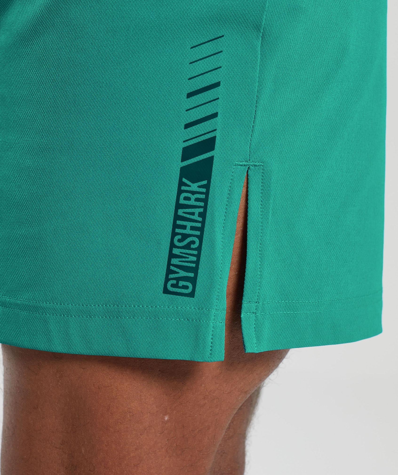 Apex 7" Hybrid Shorts in Seafoam Blue - view 5