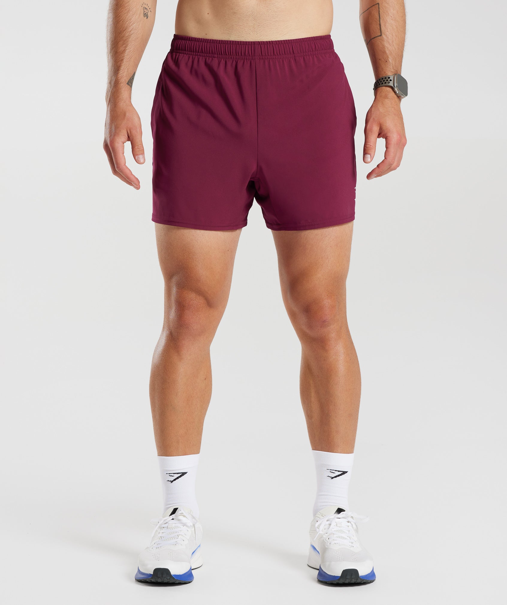 Arrival 5" Shorts in Plum Pink - view 1