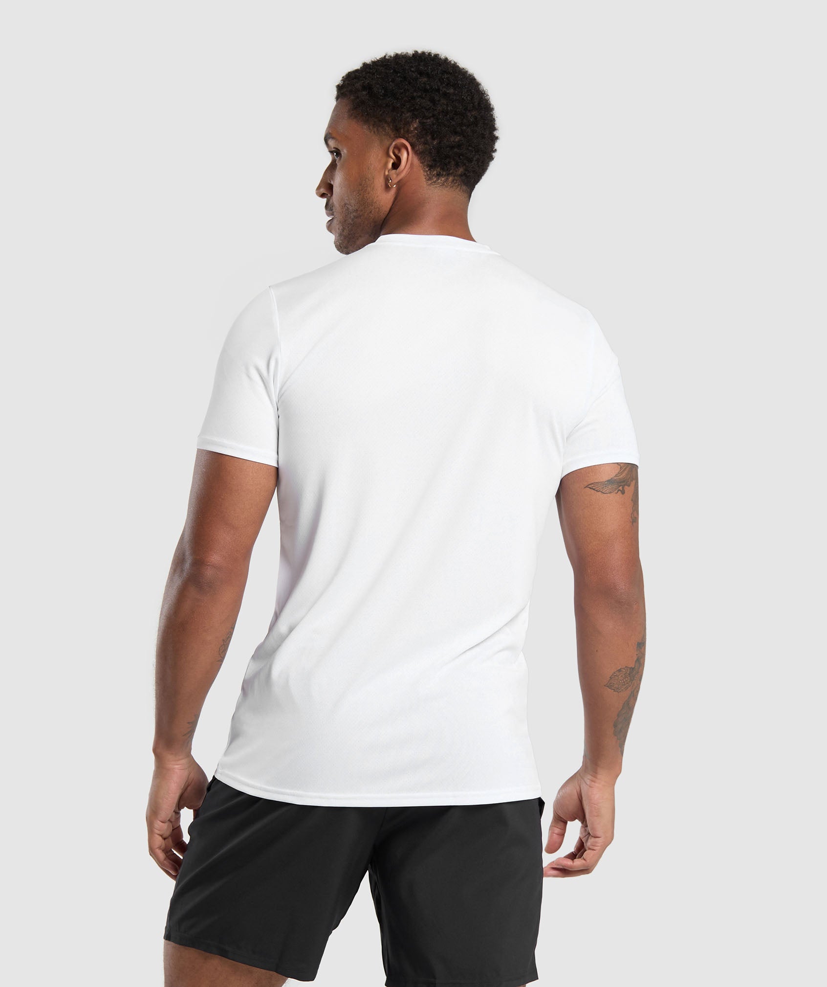 Arrival V-Neck T Shirt in White - view 2