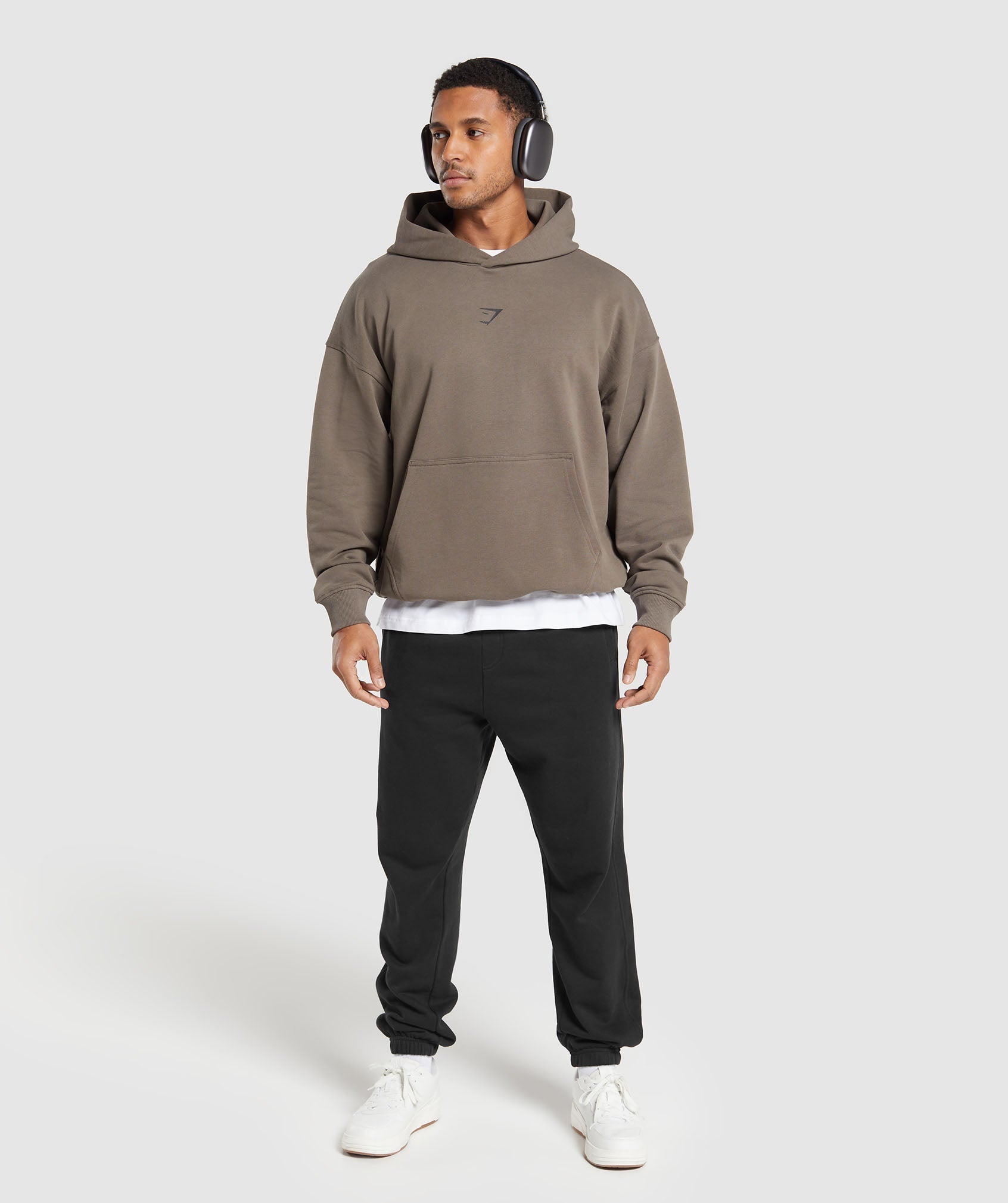 Built in the UK Hoodie in Camo Brown - view 4