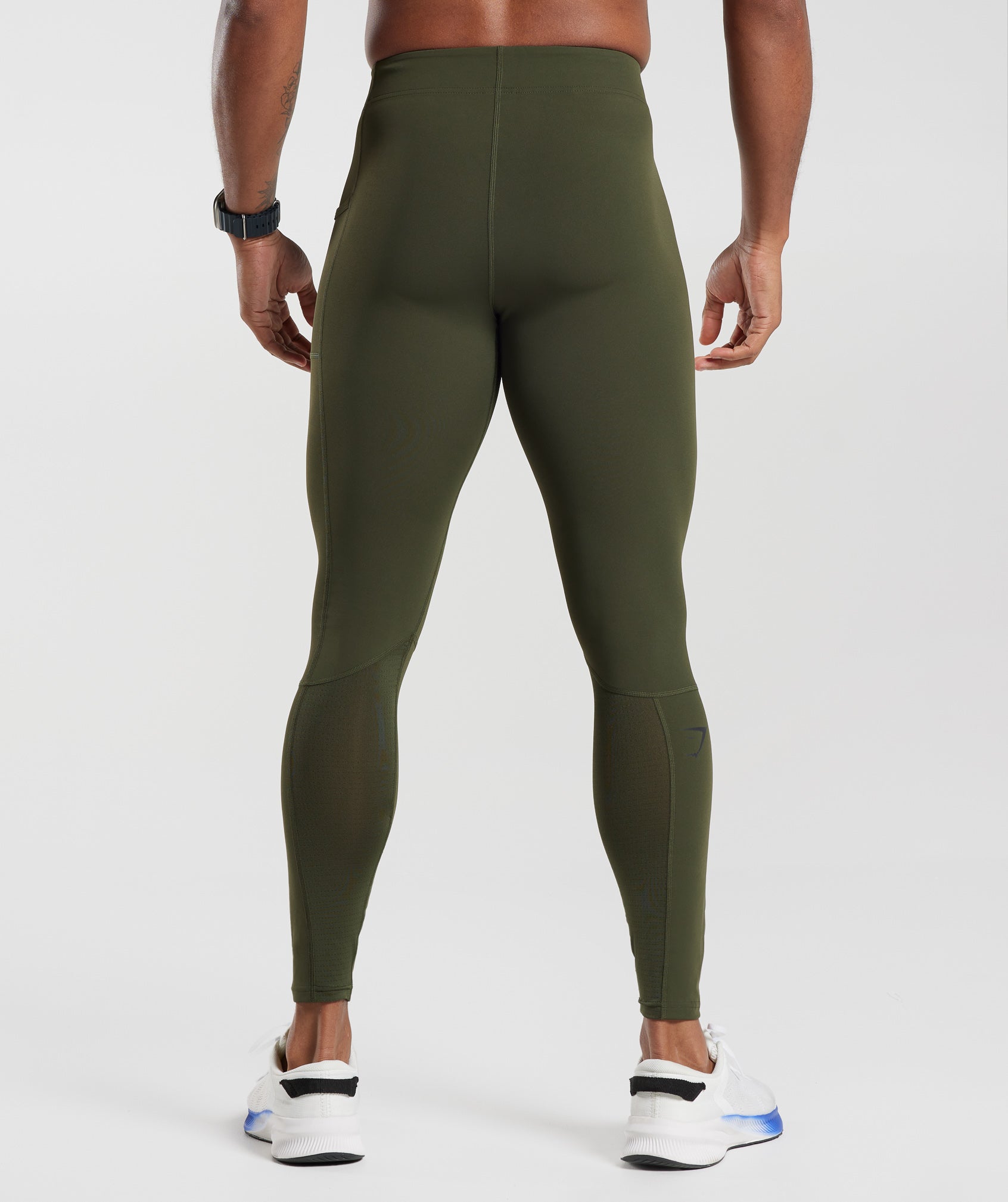 Control Baselayer Leggings in Winter Olive - view 2