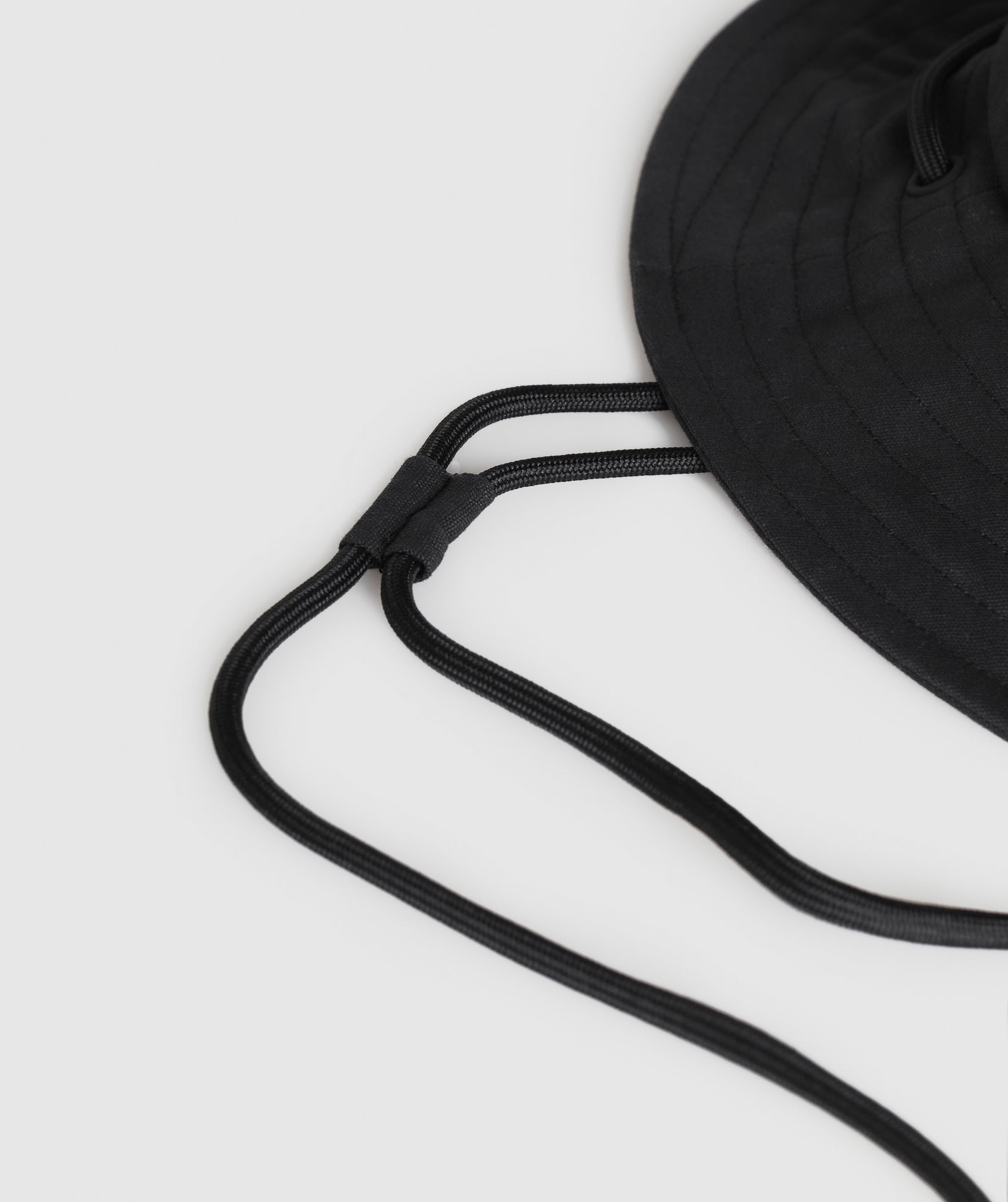 Cord Bucket Hat in Black - view 3