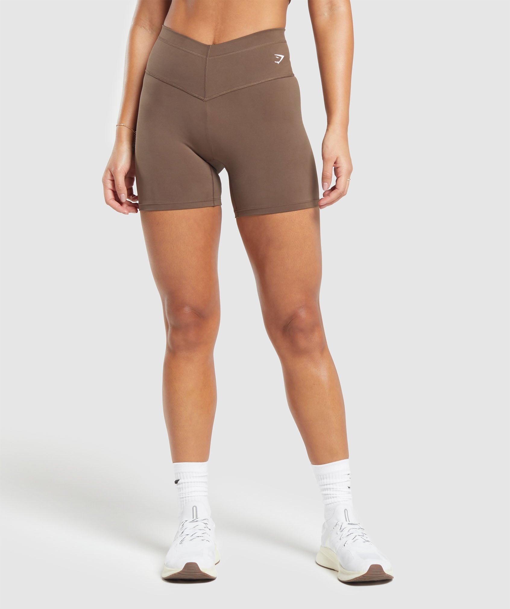 Everyday Front V Waistband in Soft Brown - view 1