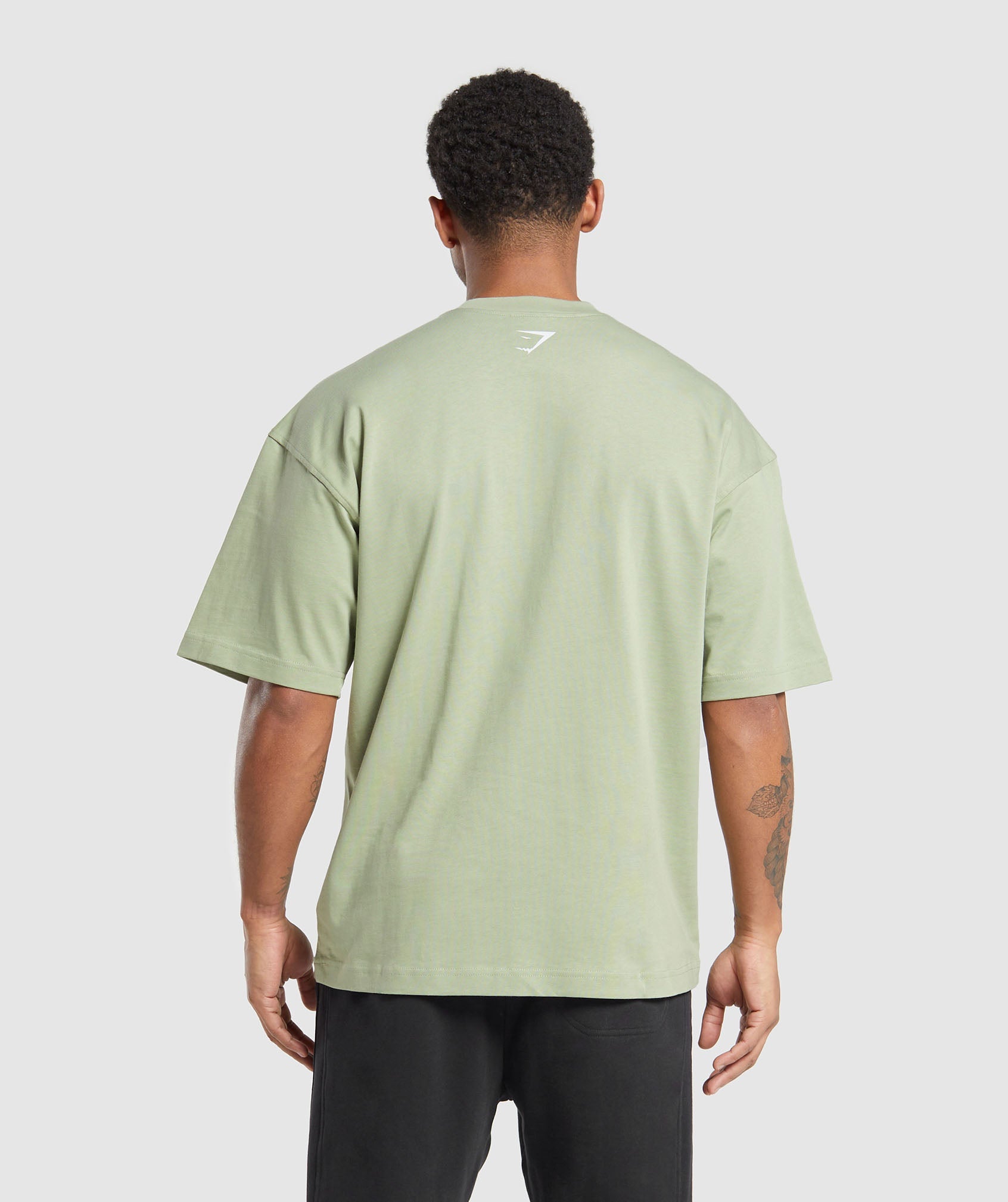 Collegiate T-Shirt in Faded Green - view 2