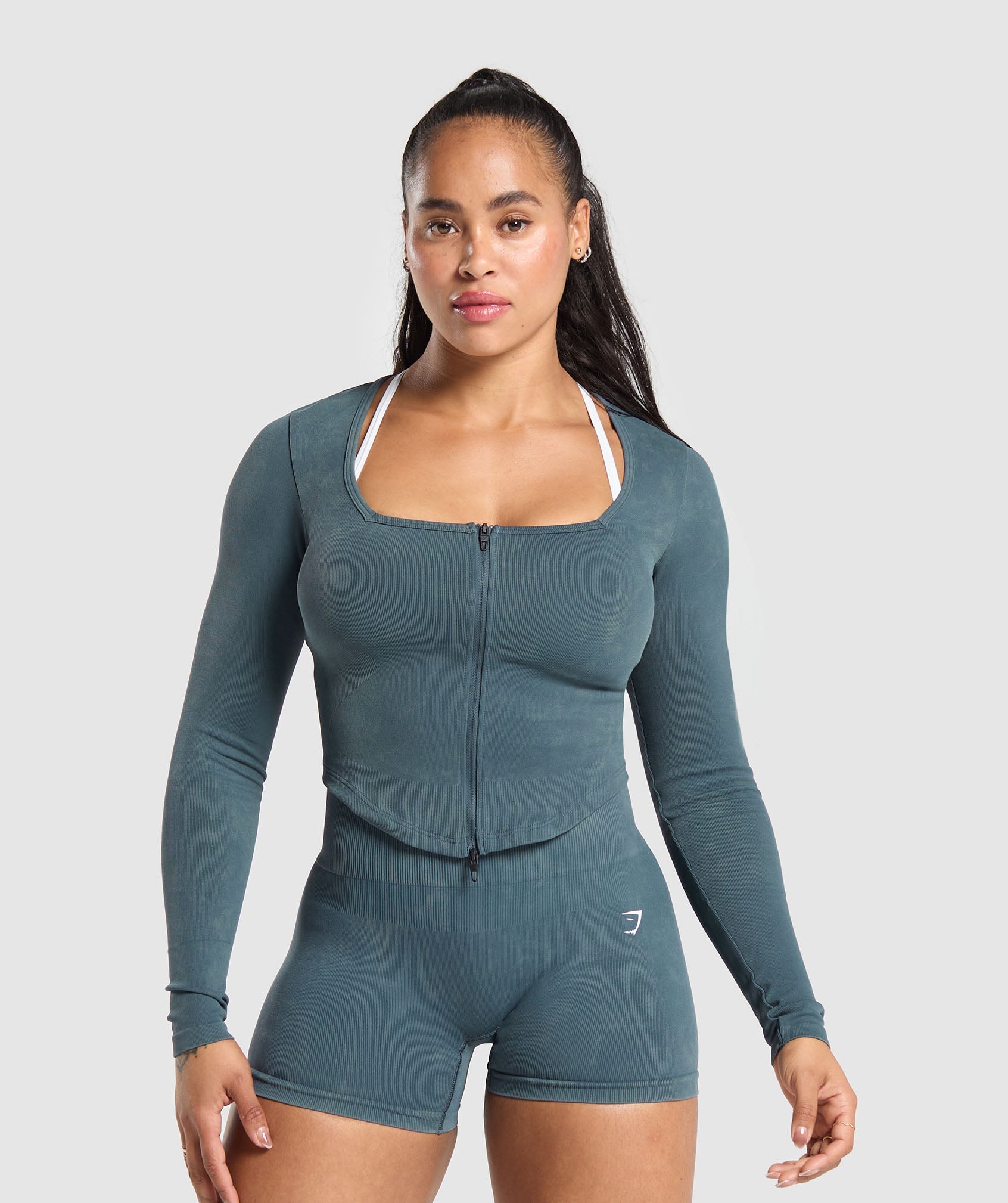 Gains Seamless Zip Up