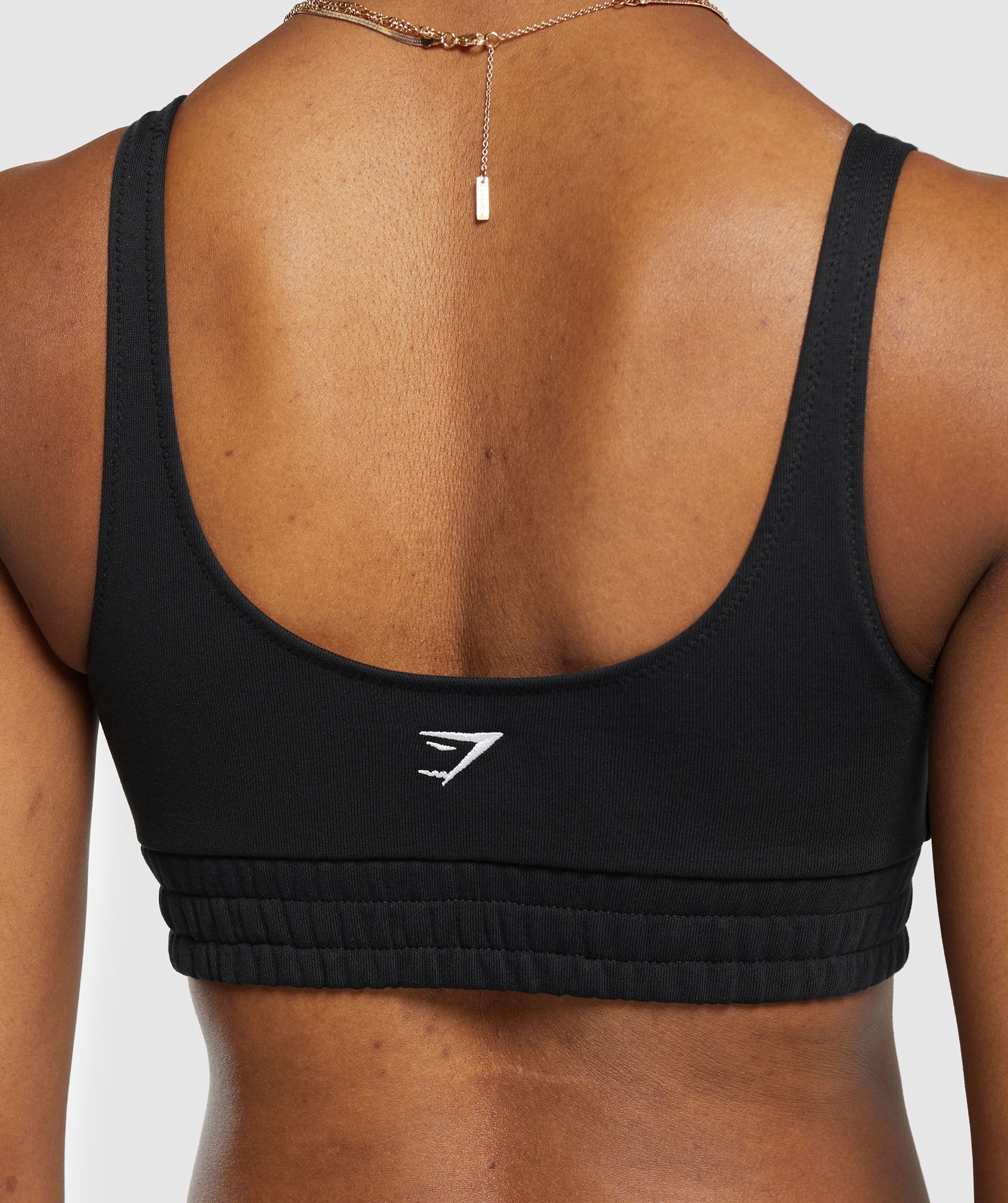 Heavy Flex Sweatshirt Bralette in Black - view 5