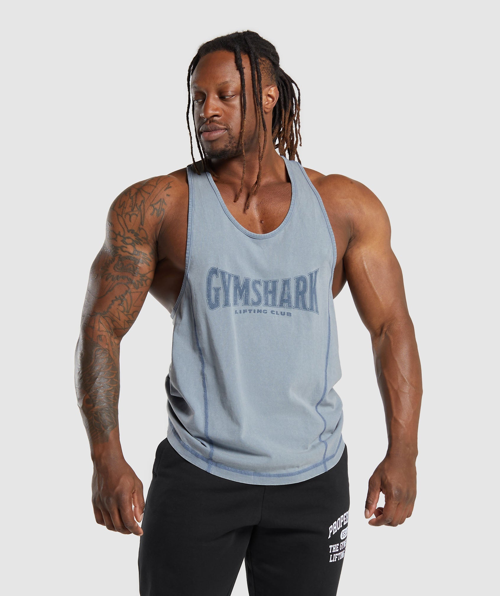 Heritage Washed Stringer in Faded Blue - view 1