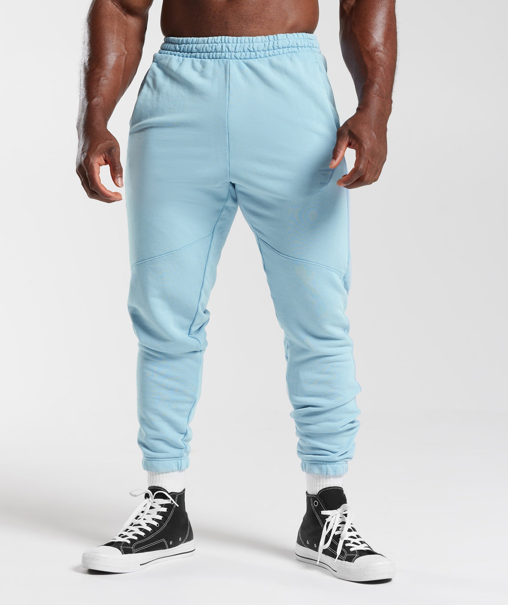 Gymshark Power Washed Joggers - Ecru Brown