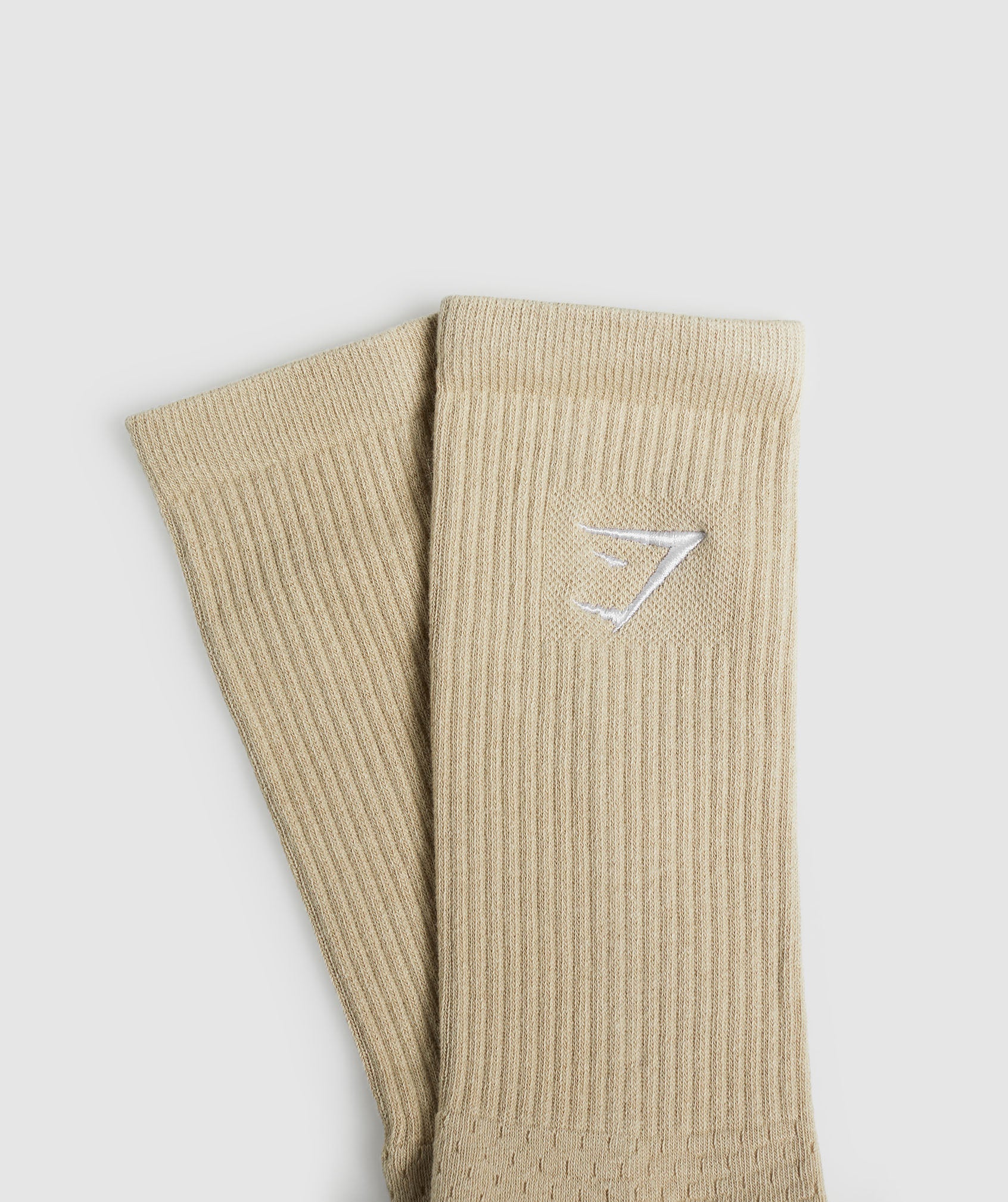 Premium Sharkhead Crew Single in Vanilla Beige - view 2