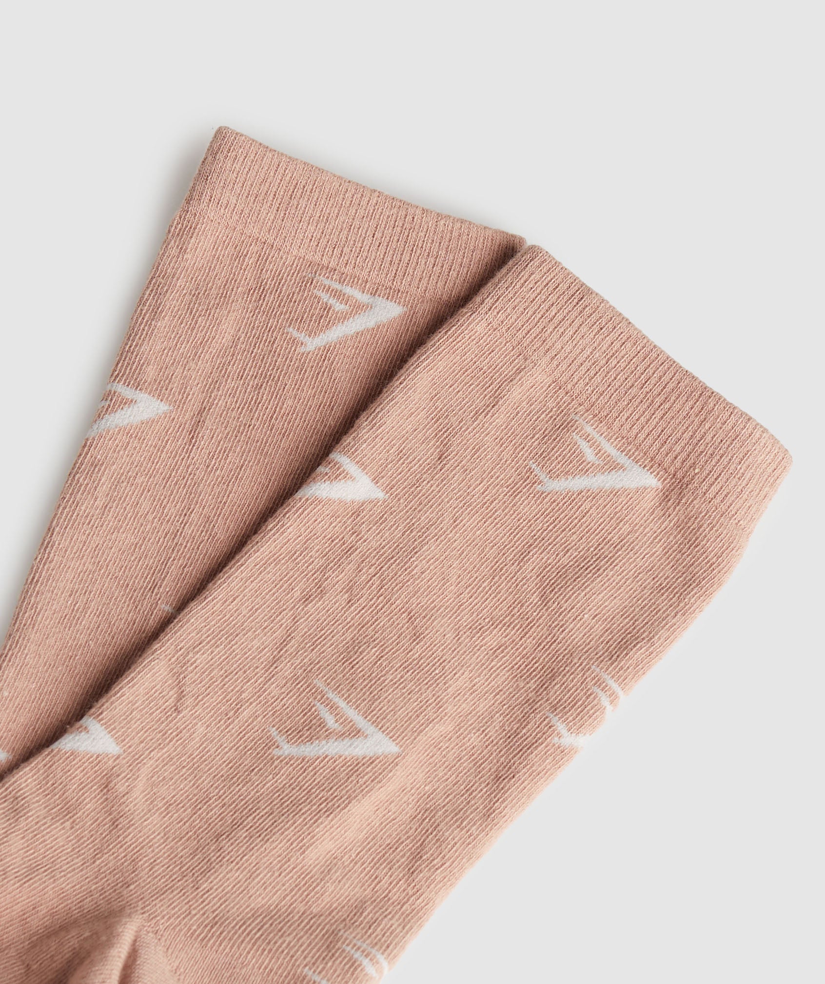 Repeat Logo Crew Socks in Pink - view 2