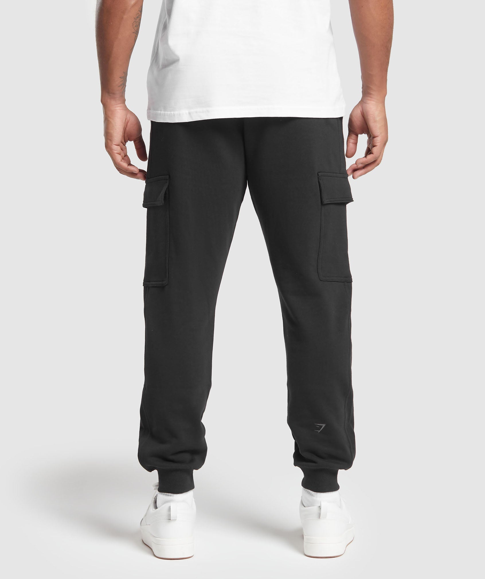 Rest Day Essentials Cargo Joggers in Black - view 3
