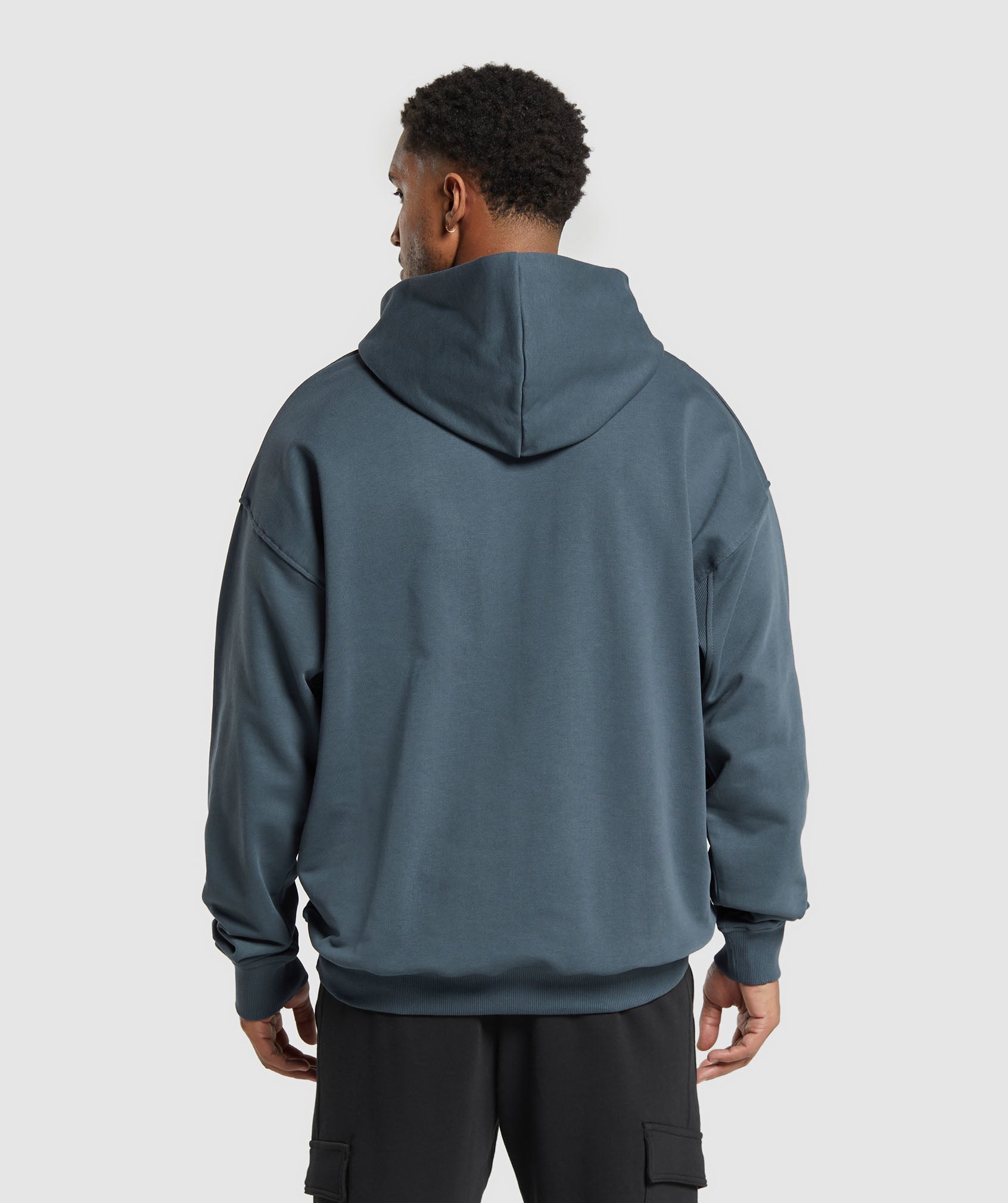 Rest Day Essentials Hoodie in Titanium Blue - view 3