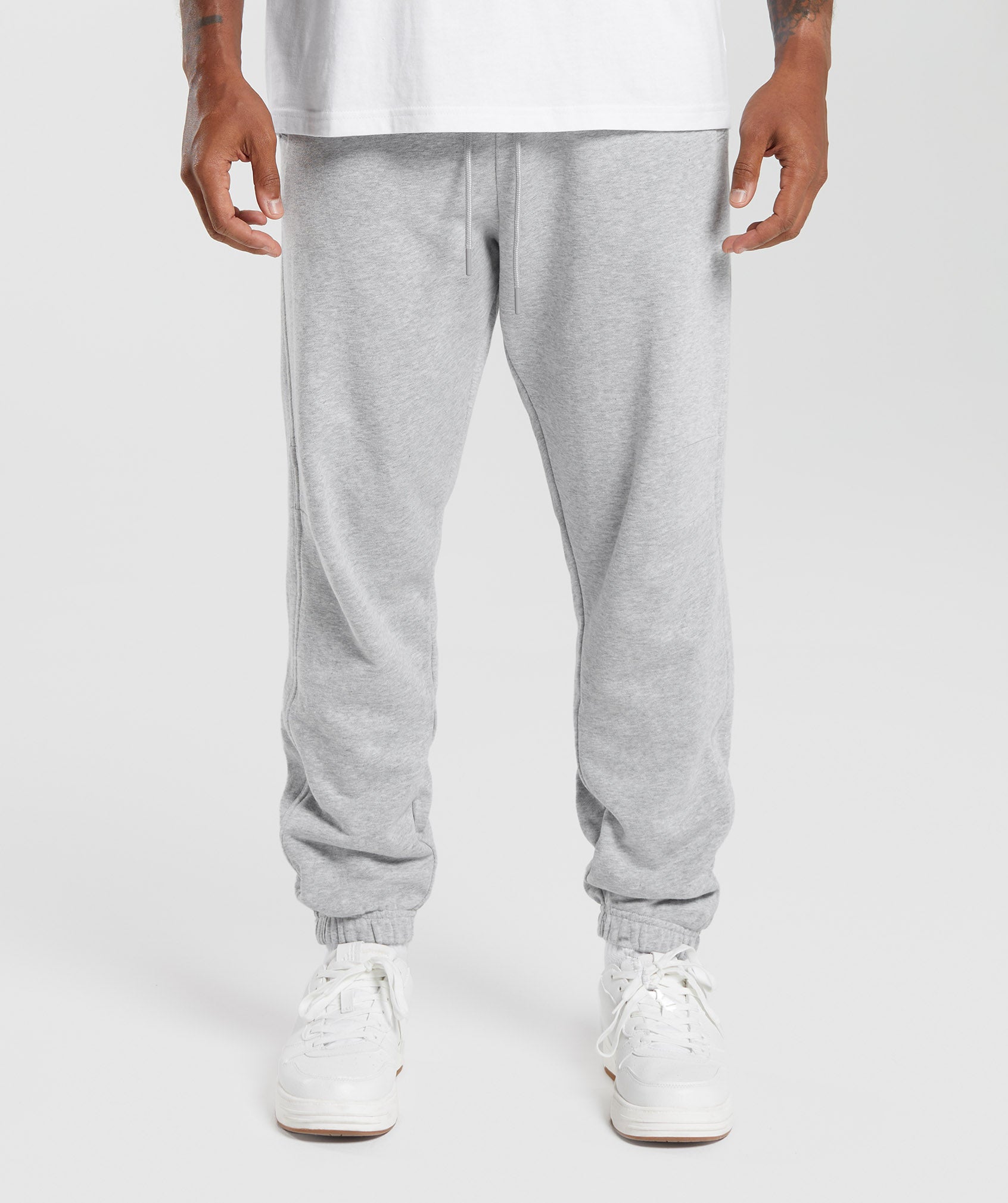 Rest Day Essentials Joggers in Light Grey Core Marl