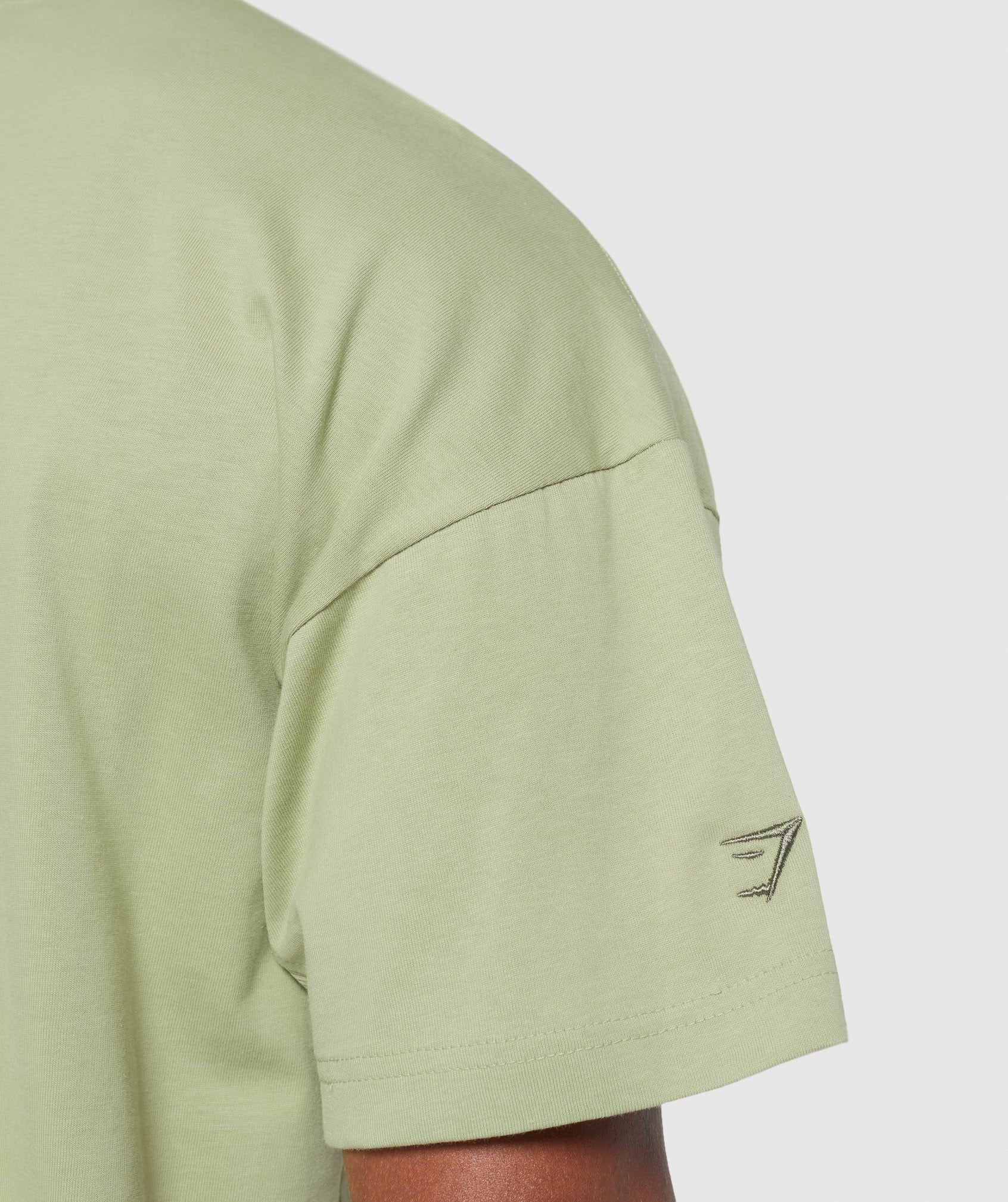 Rest Day Essentials T-Shirt in Light Sage Green - view 5