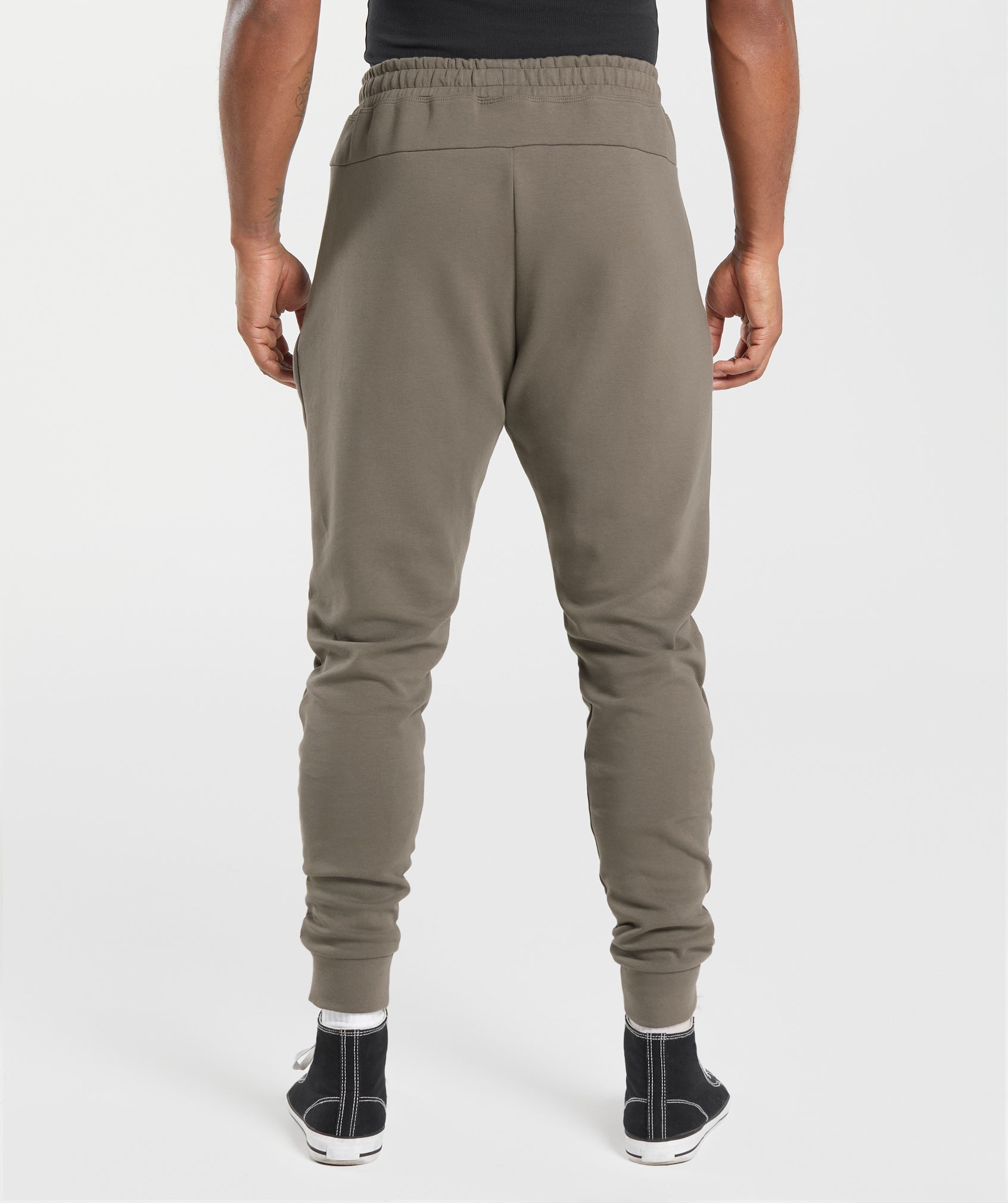 Rest Day Knit Joggers in Camo Brown - view 2