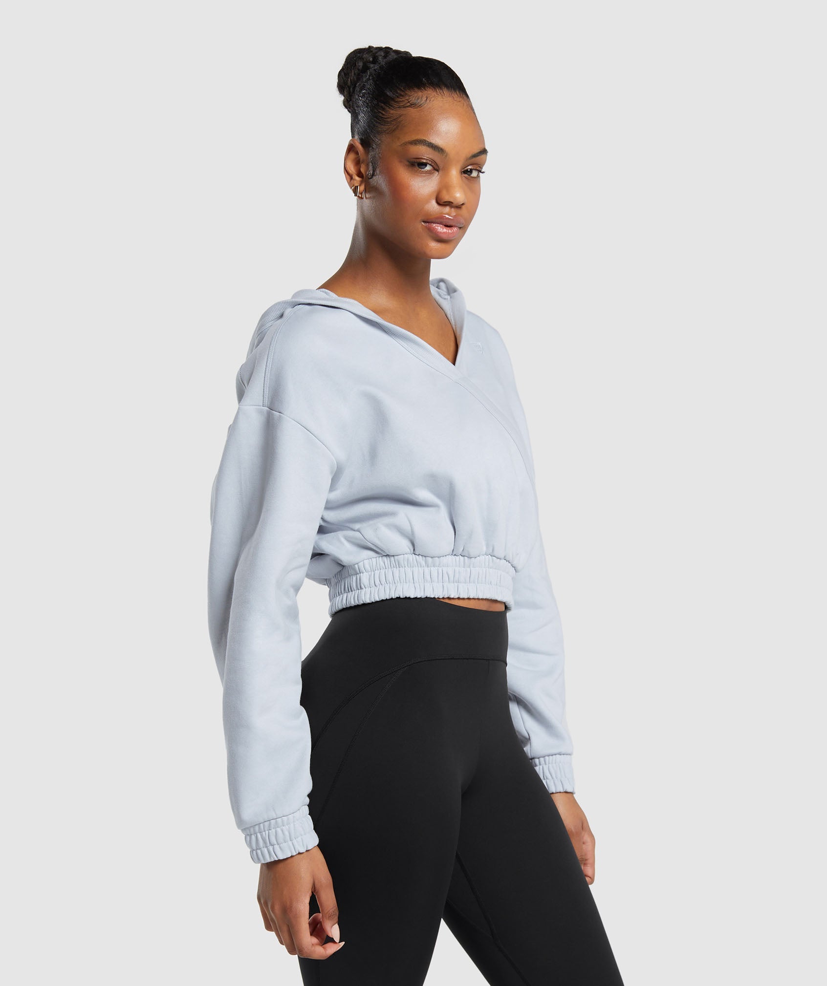Rest Day Midi Pullover in Fresh Blue - view 3