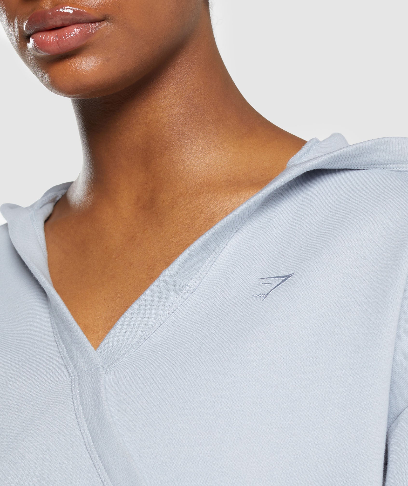 Rest Day Midi Pullover in Fresh Blue - view 5