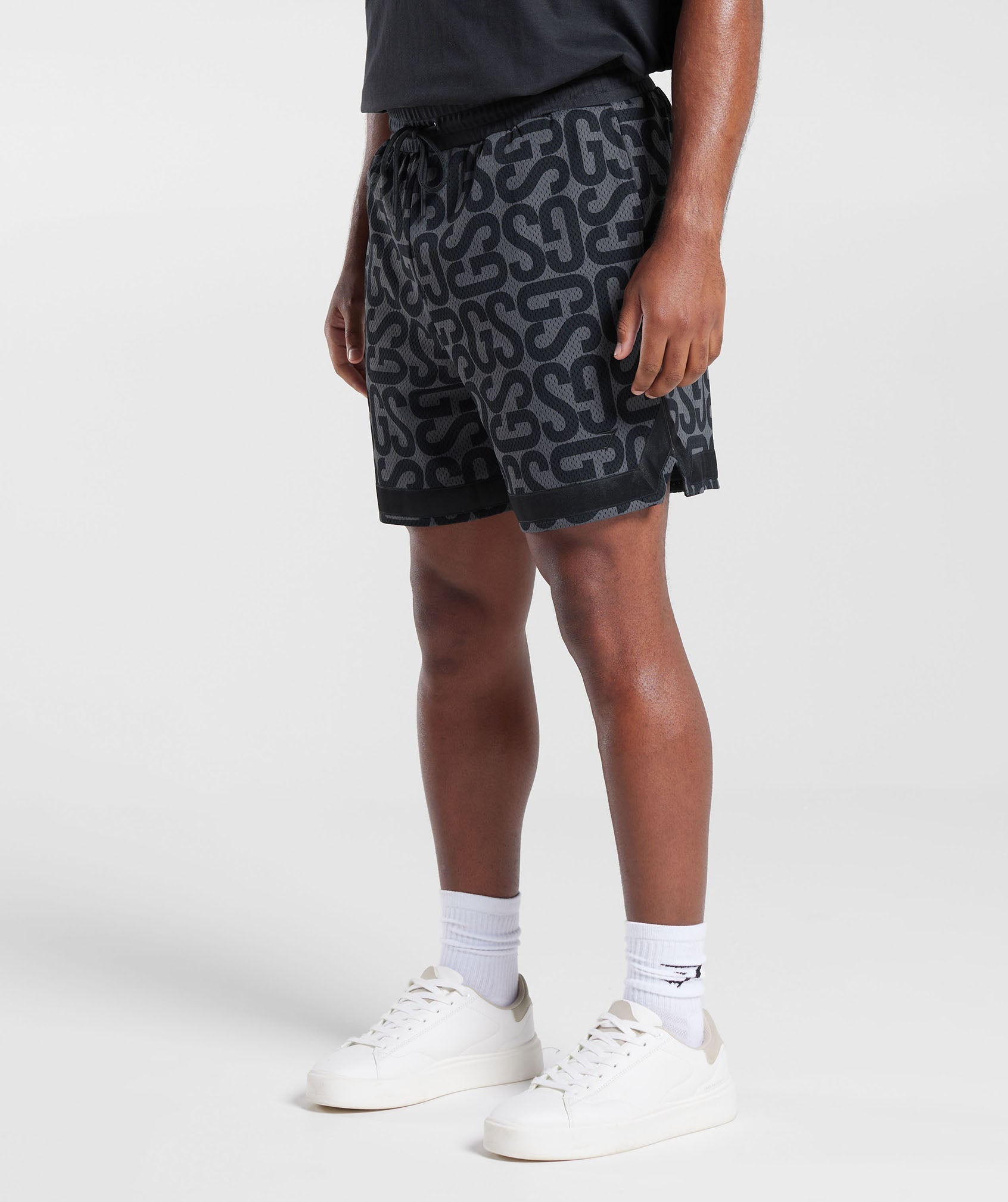 Rest Day Shorts in Black/Onyx Grey - view 2