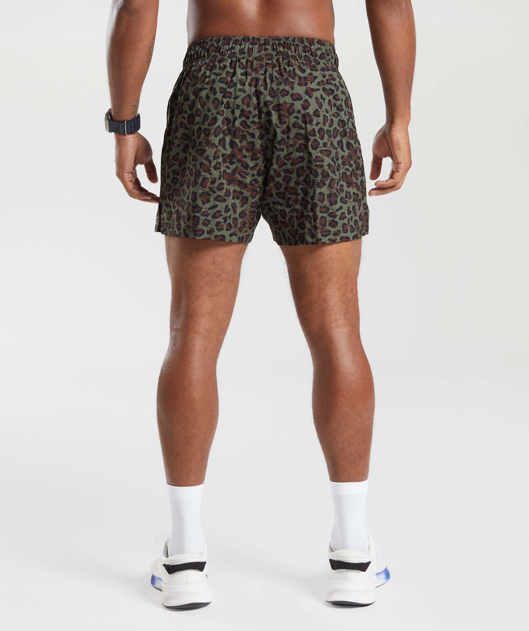 Sport 5" Shorts in Core Olive - view 2