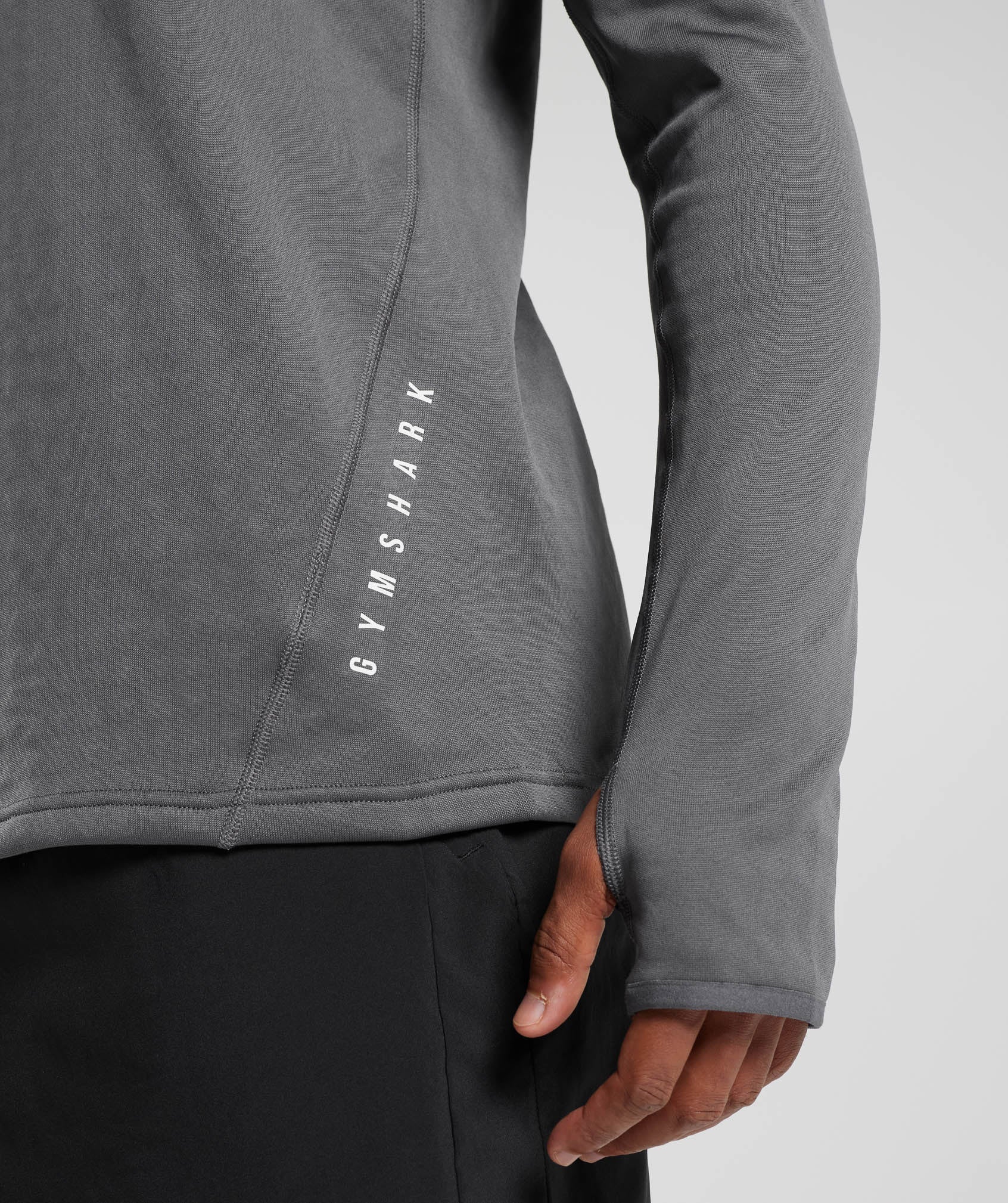 Sport Crew Sweatshirt in Dark Grey - view 6