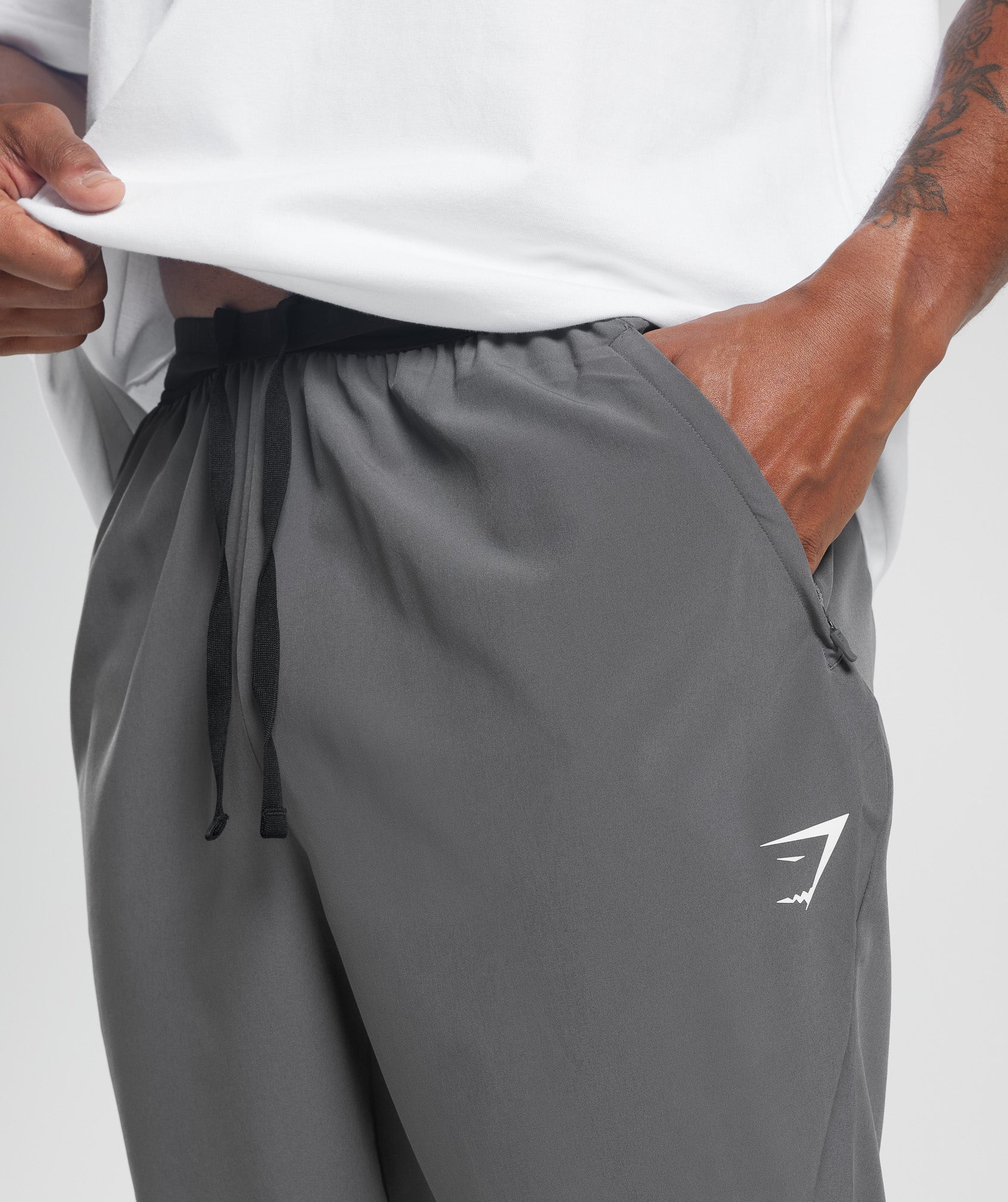 Sport Run Pants in Dark Grey - view 5