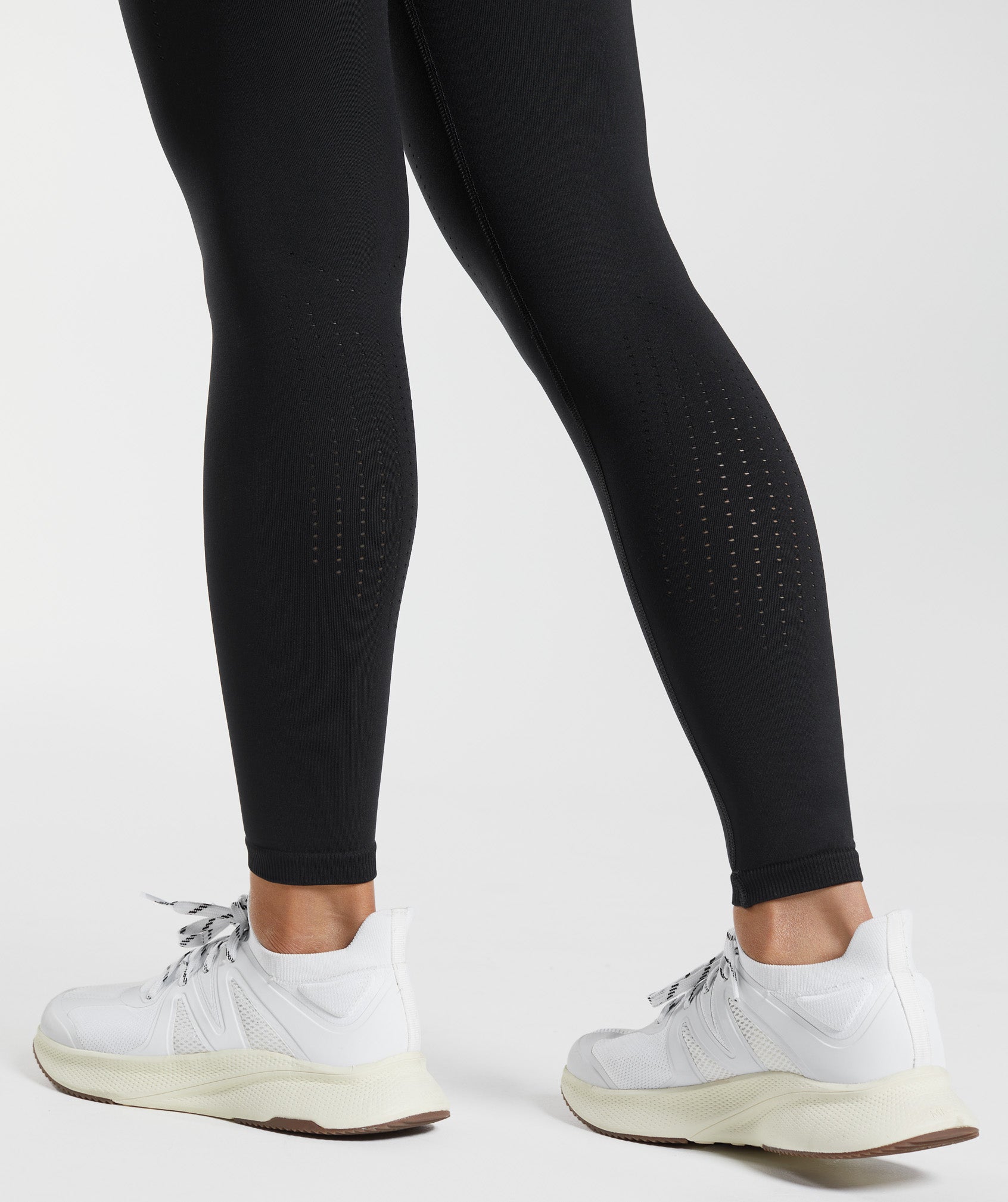 Sweat Seamless Leggings in Black