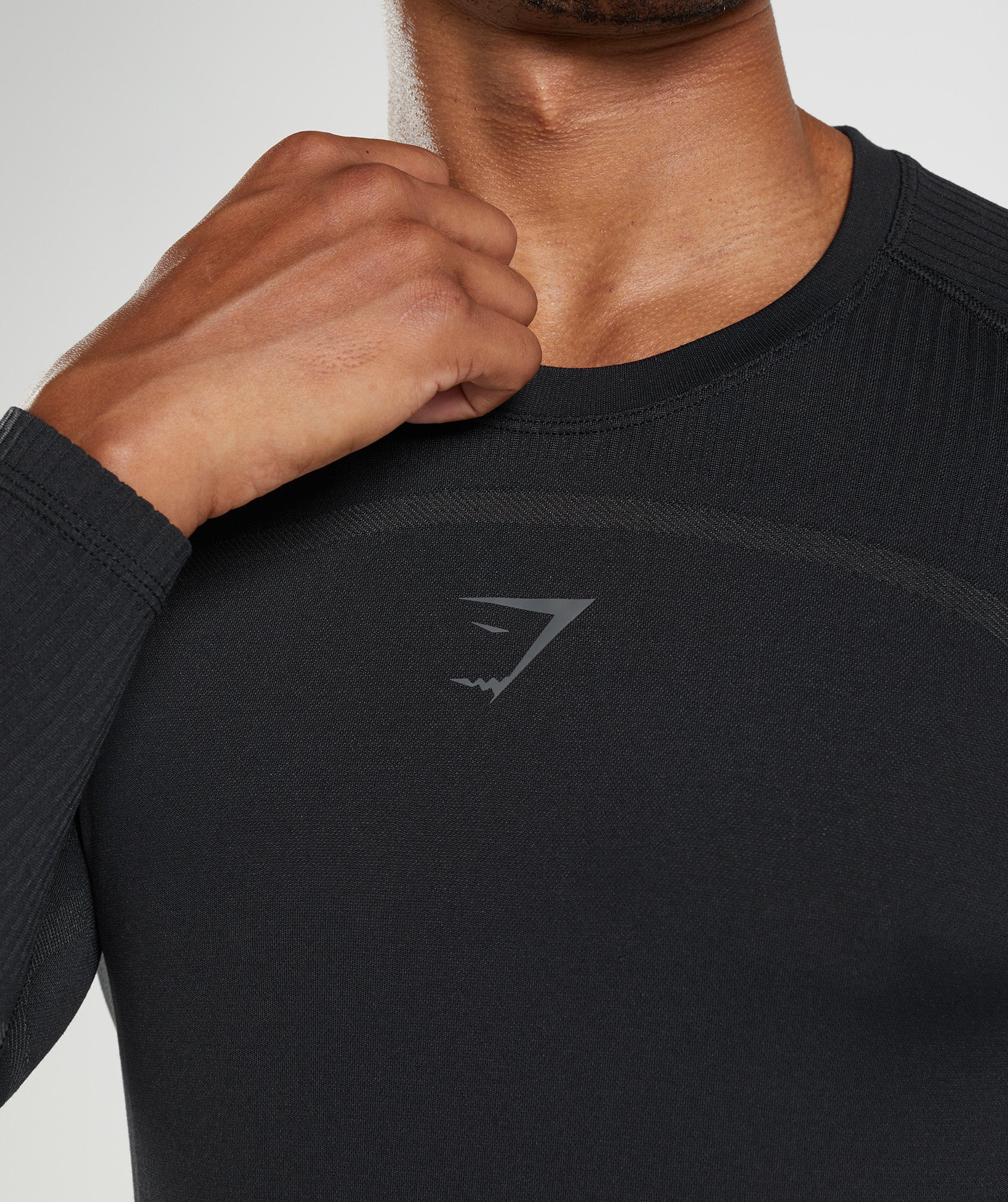 Gymshark 315 T-Shirt - Black/Charcoal