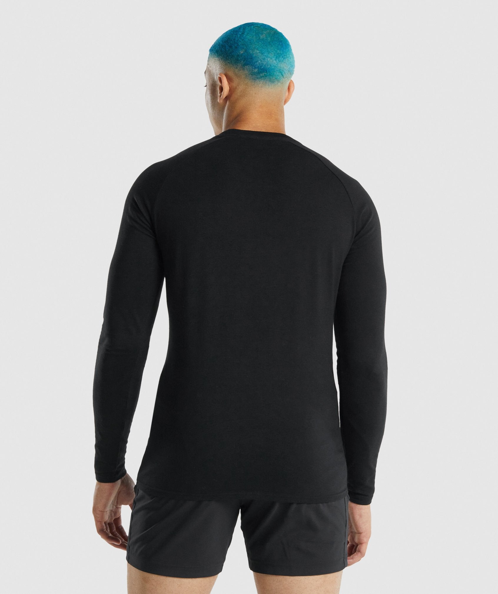 Apollo Long Sleeve T-Shirt in Black - view 3