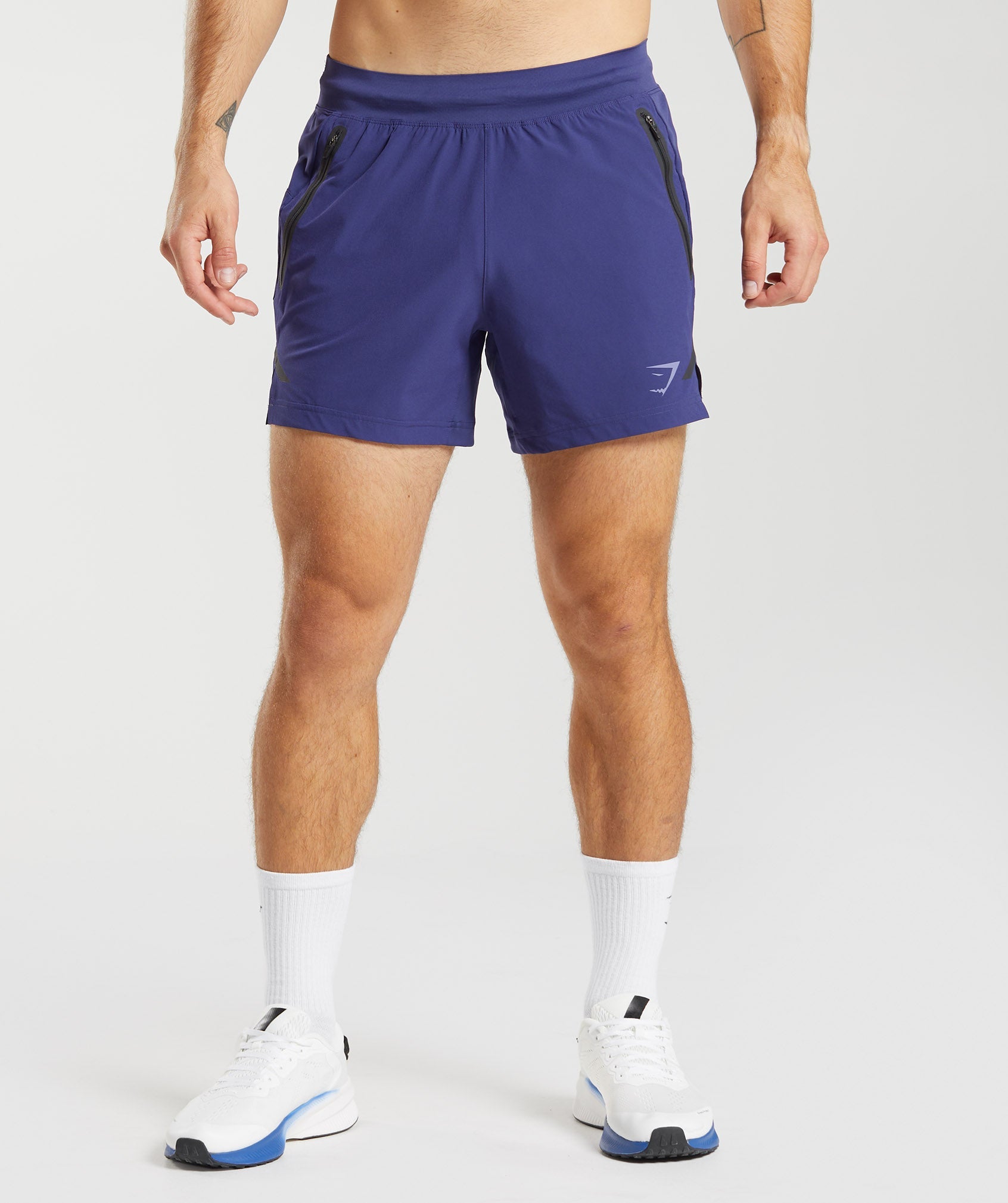 Apex 5" Perform Shorts in Neptune Purple - view 1