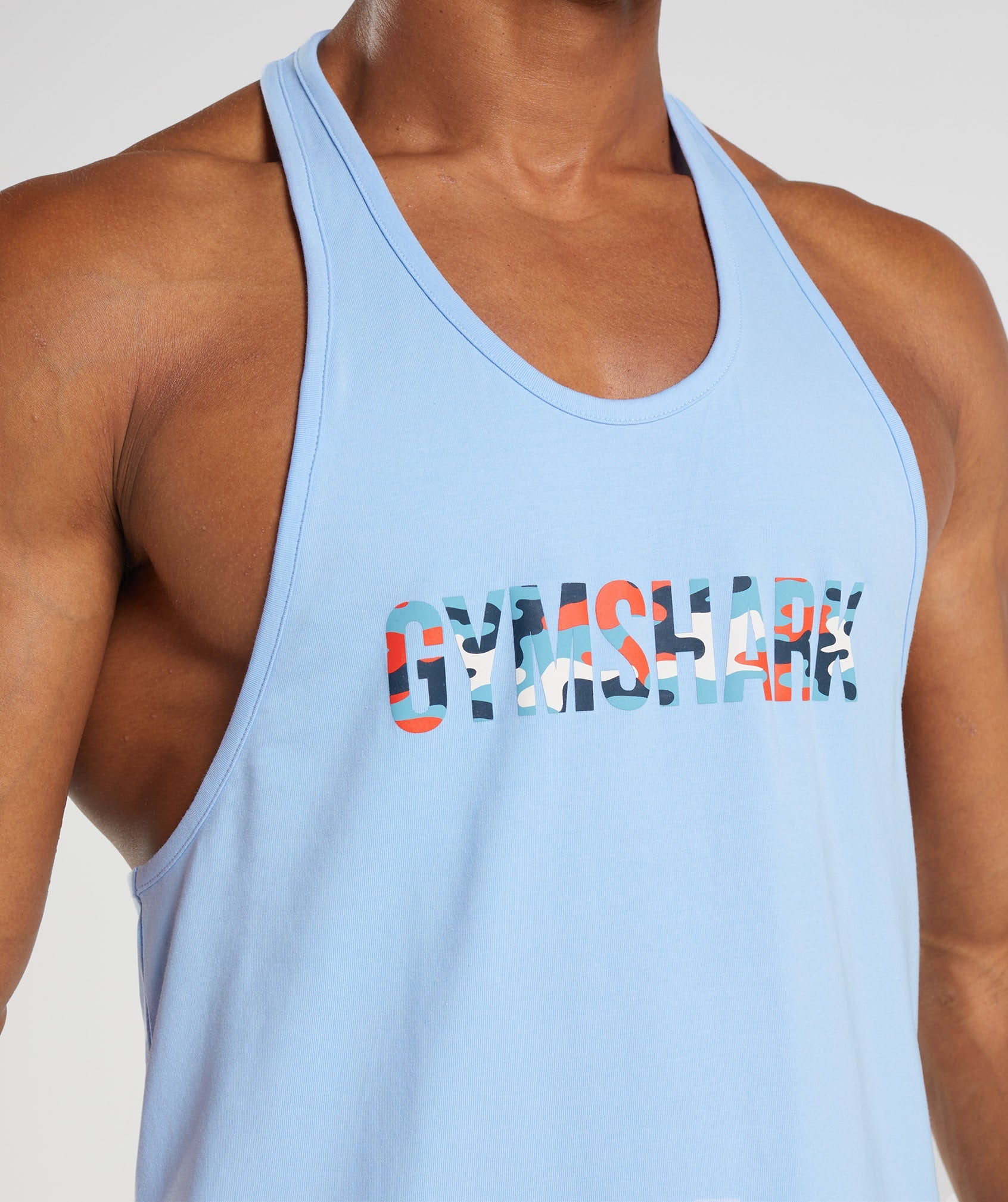 APOLLO INFILL STRINGER - GYMSHARK - ORANGE