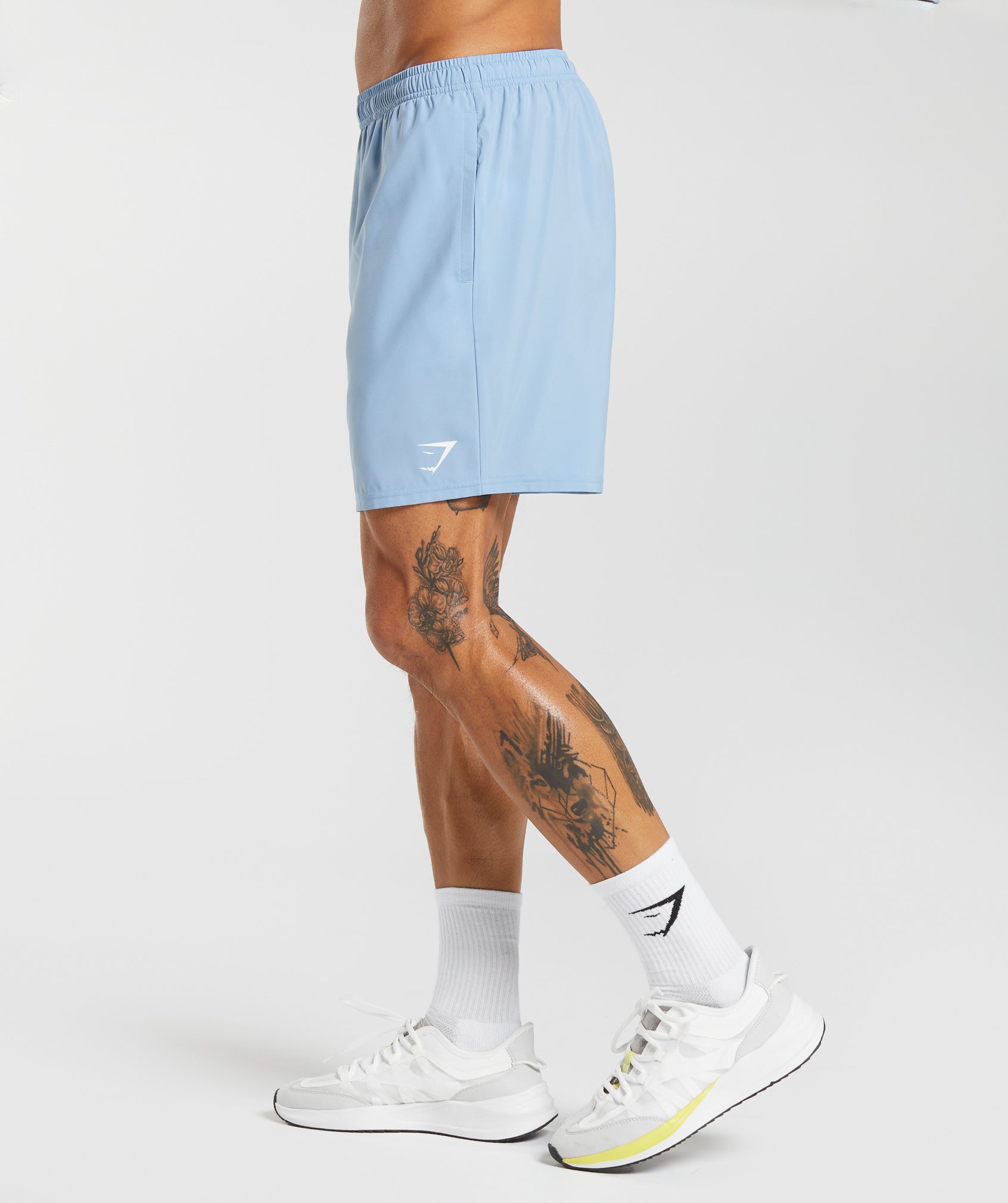 Arrival 7" Shorts in Ozone Blue - view 3