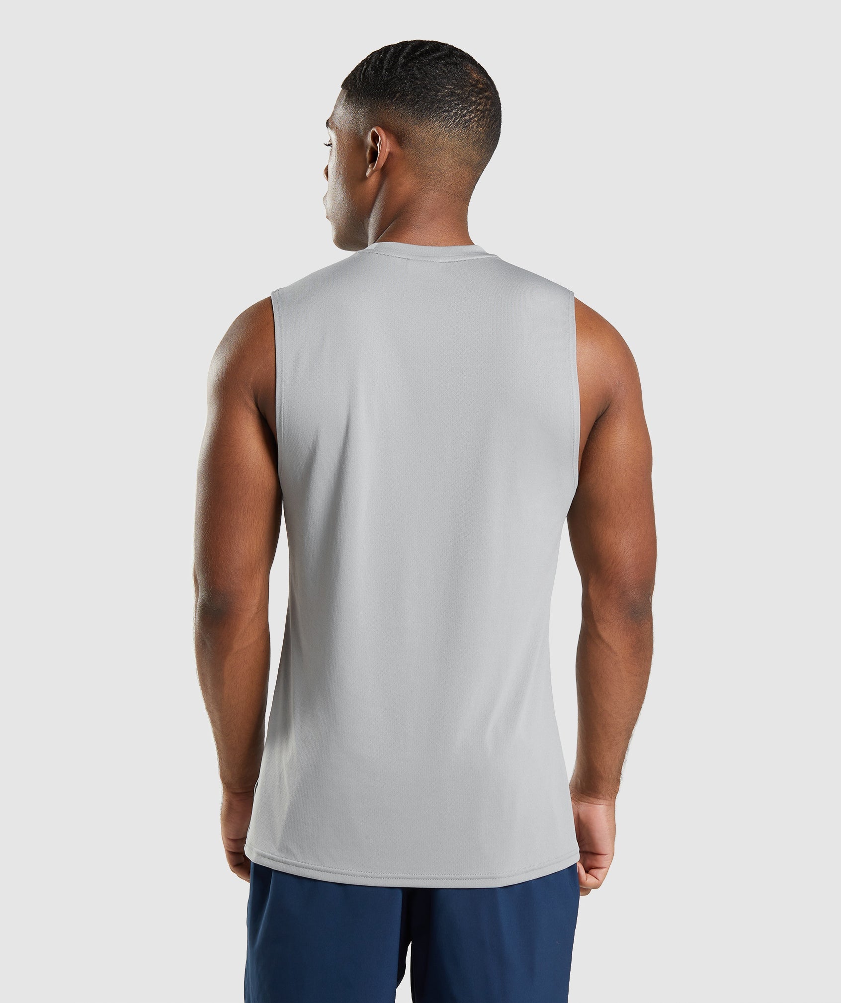 Arrival Sleeveless T-Shirt in Smokey Grey - view 3