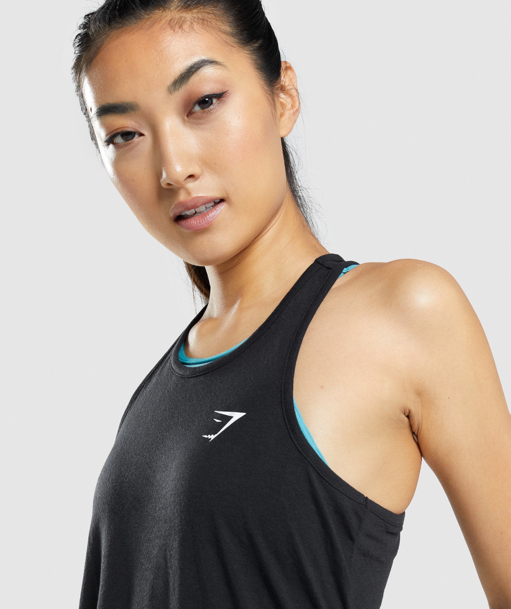 Training Oversized Vest in Black - view 5