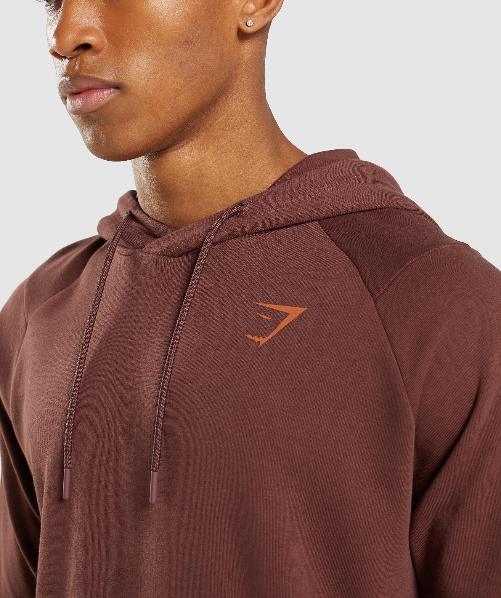 Bold Hoodie in Cherry Brown