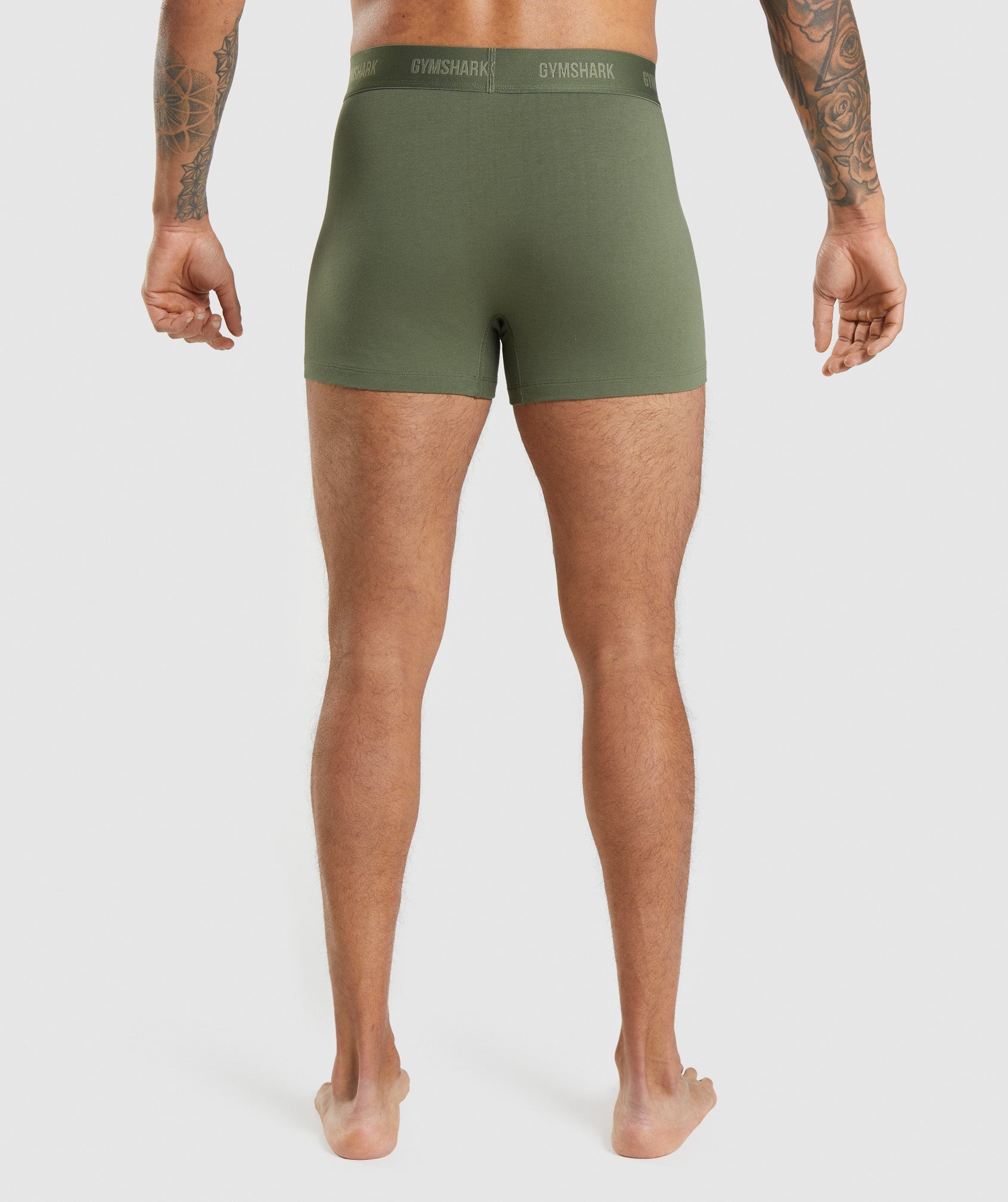 Boxers 2pk in Core Olive/Navy